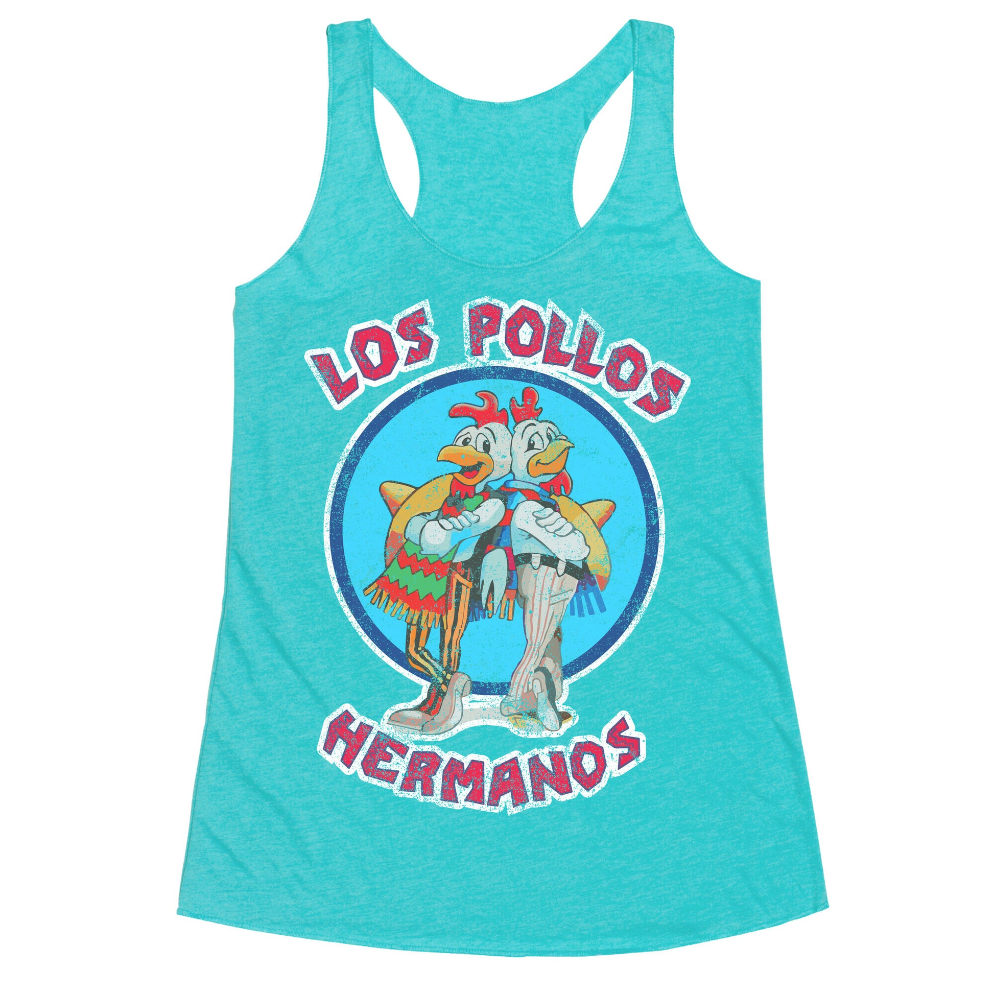 Los Pollos Hermanos (Vintage Shirt) Racerback Tank