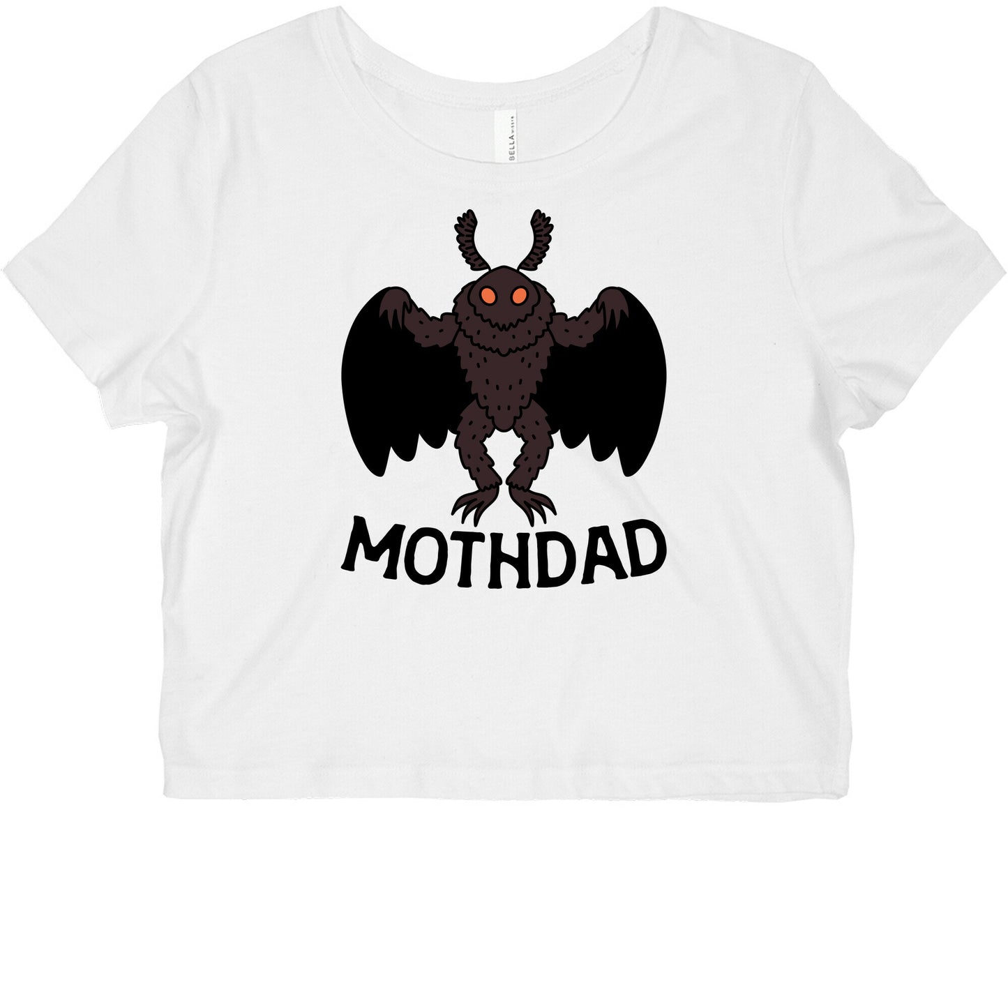 Mothdad Mothman Dad Graphic Baby Tee