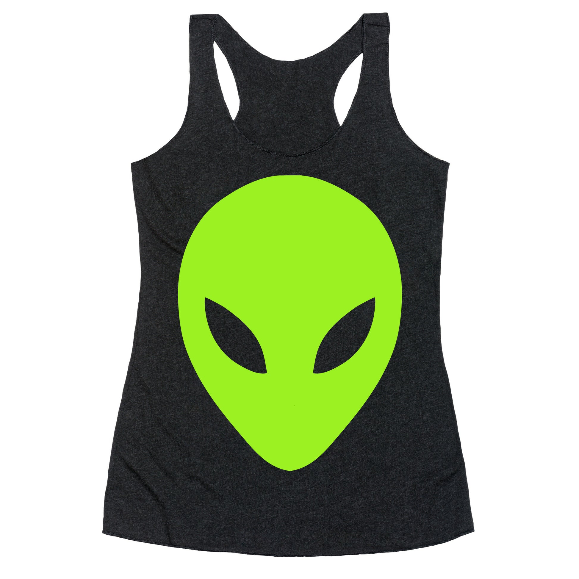 Alien Head Racerback Tank