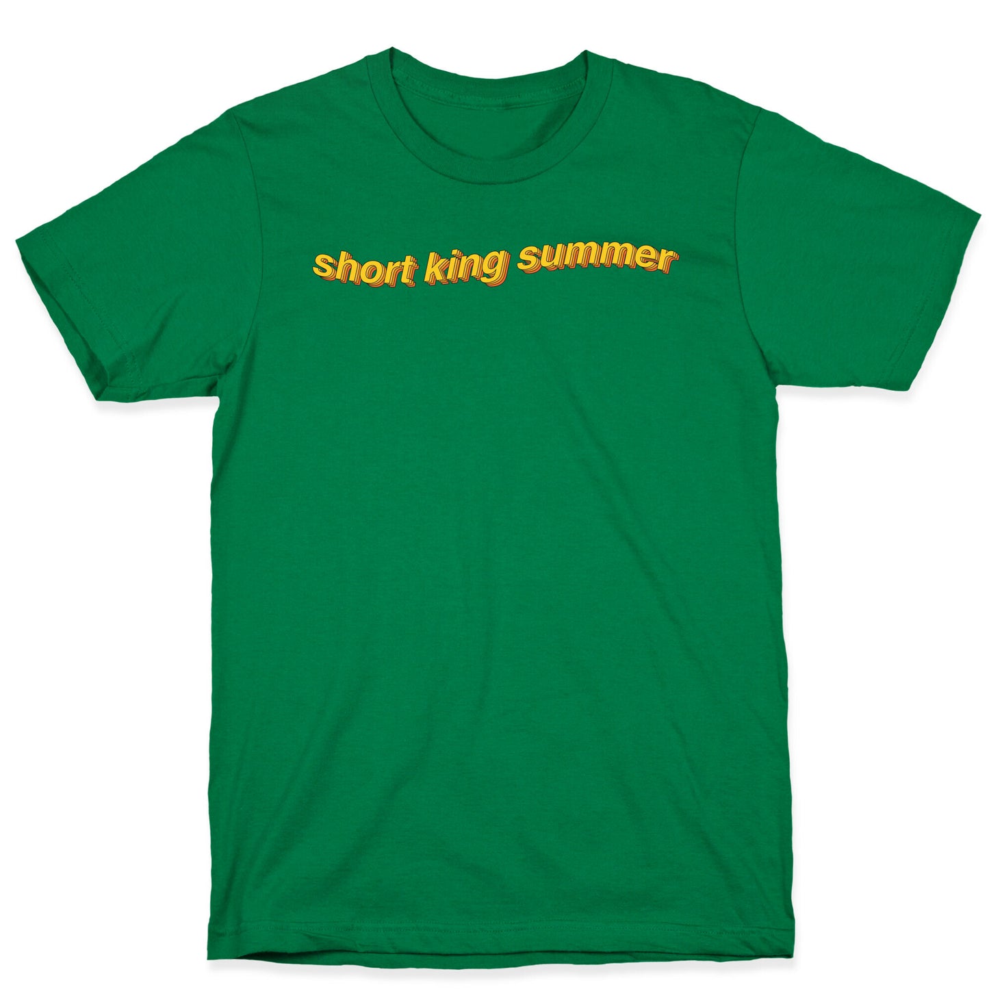 Short King Summer Subtitle T-Shirt