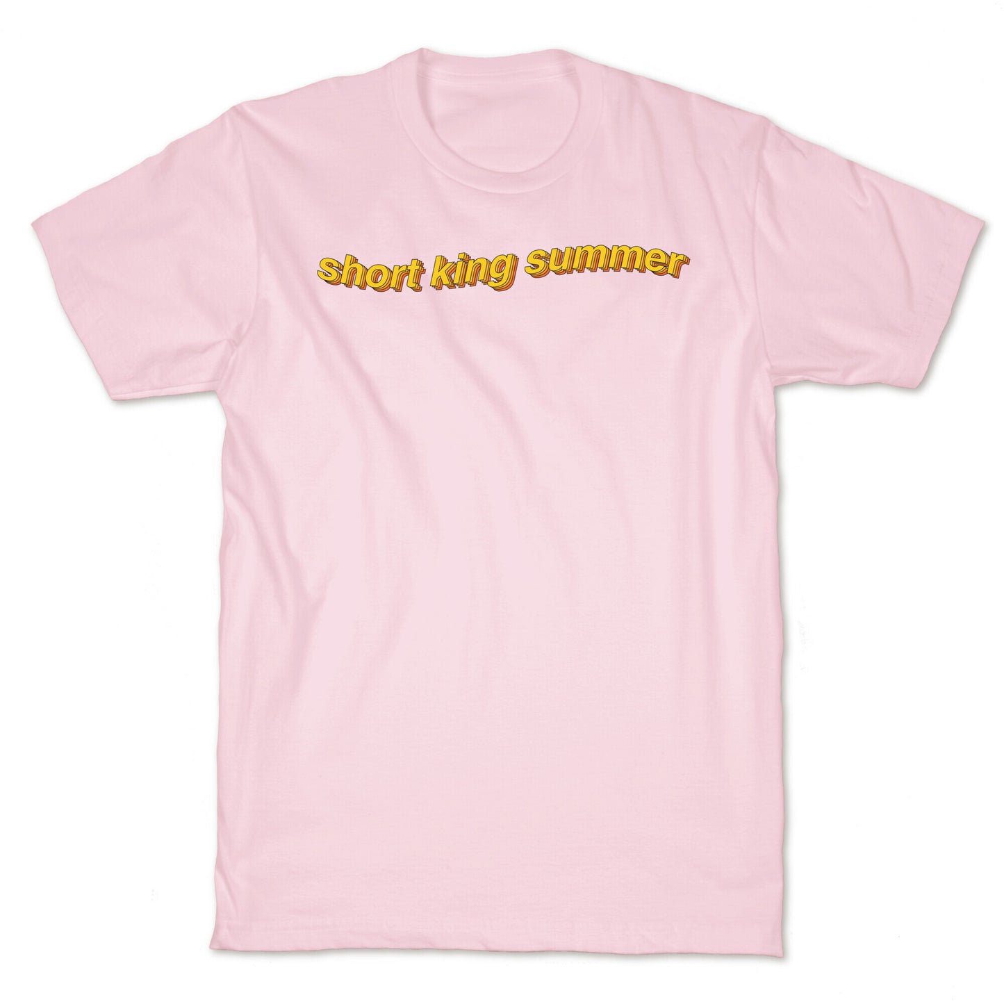 Short King Summer Subtitle T-Shirt
