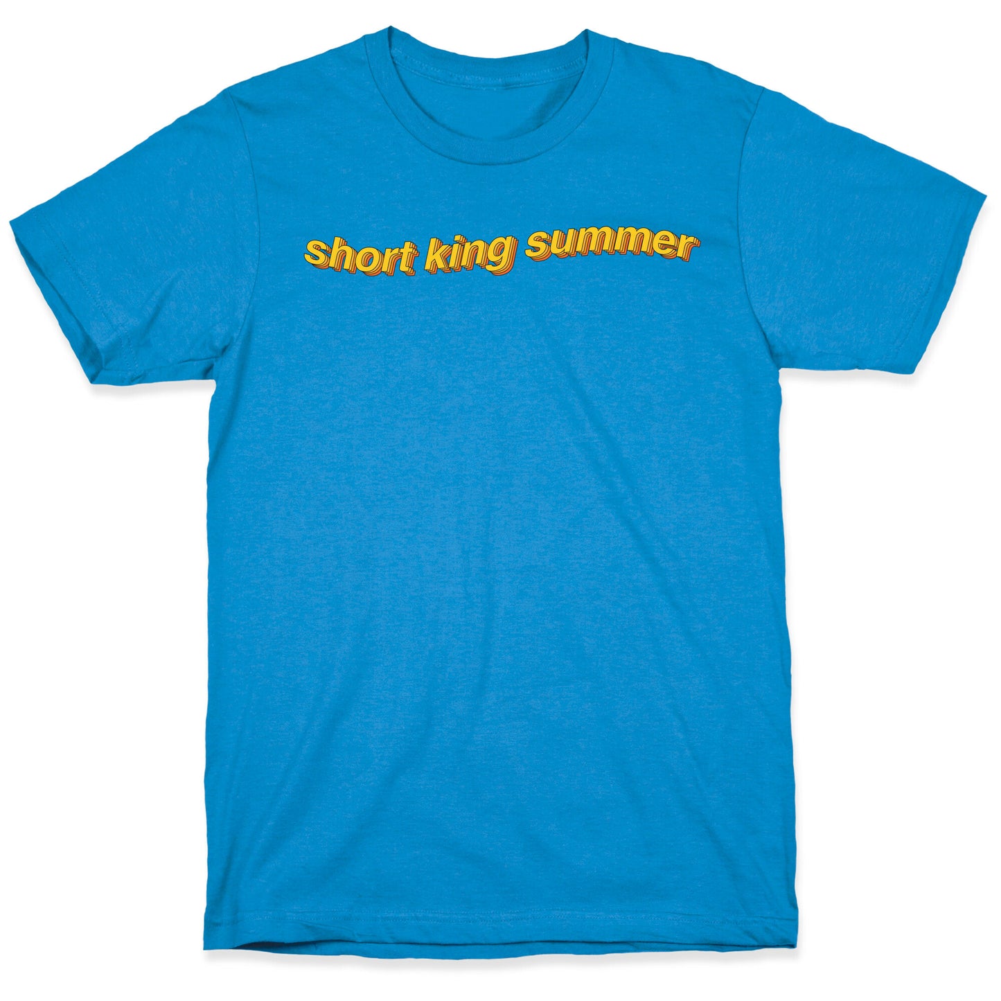Short King Summer Subtitle T-Shirt