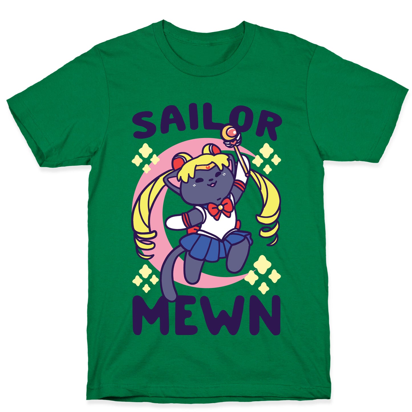 Sailor Mewn T-Shirt