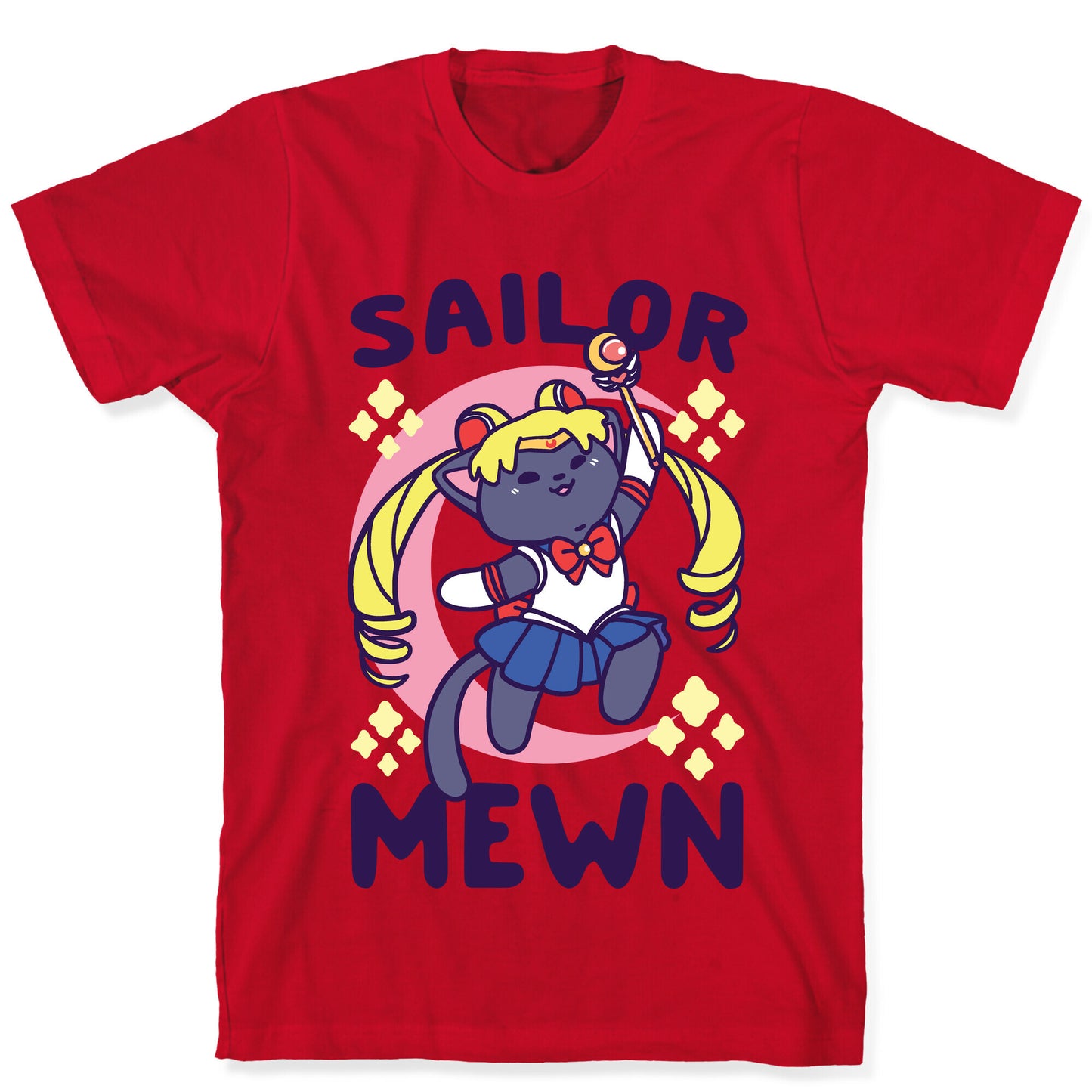Sailor Mewn T-Shirt