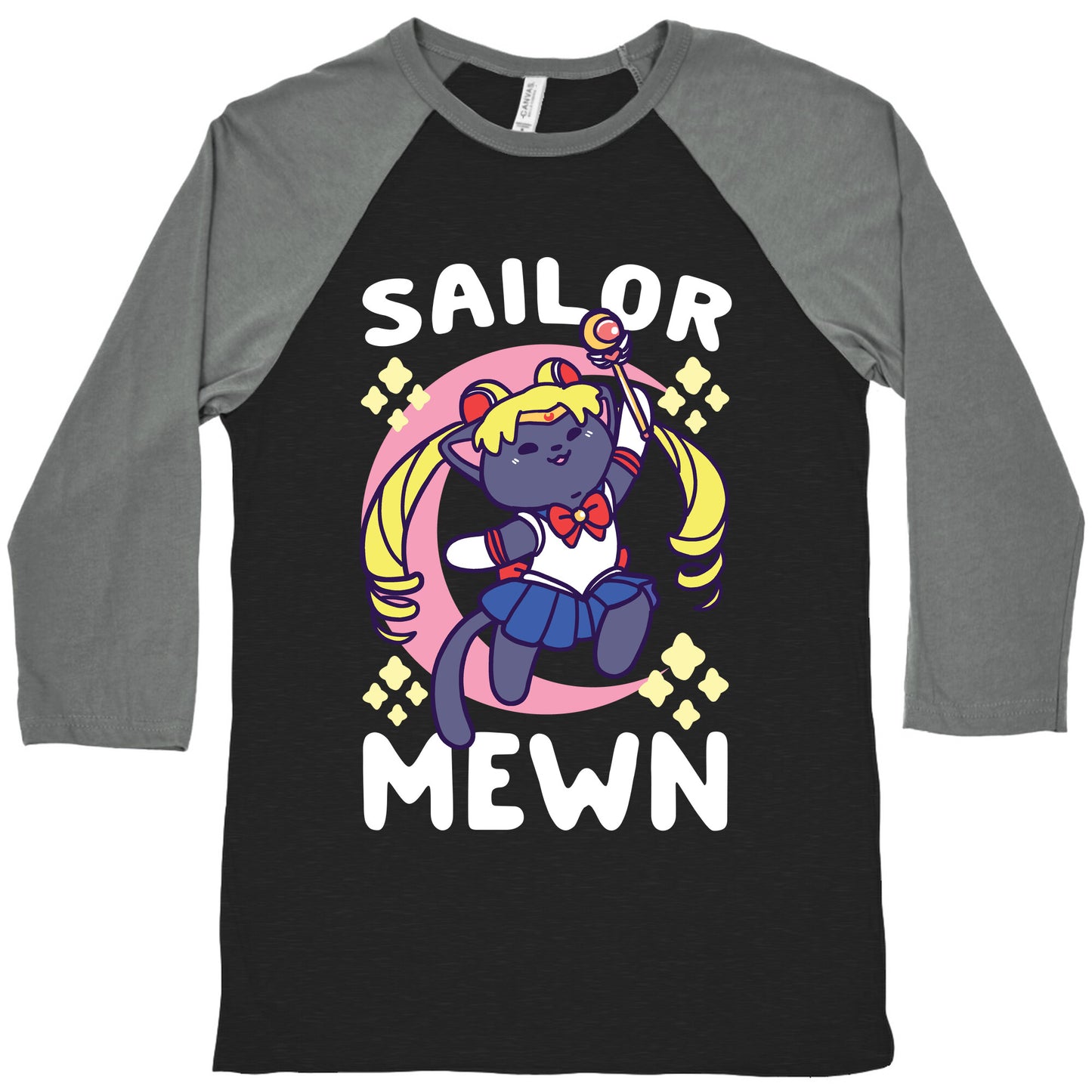 Sailor Mewn Baseball Tee