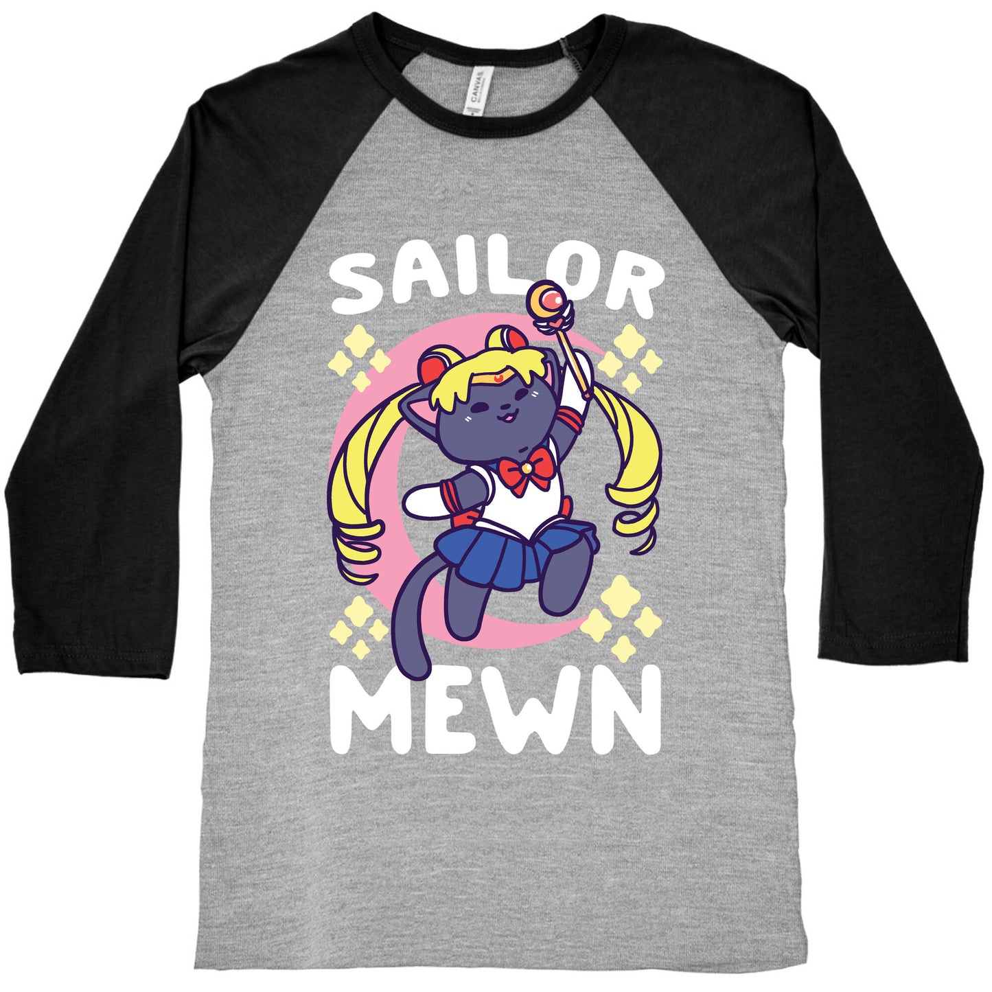 Sailor Mewn Baseball Tee