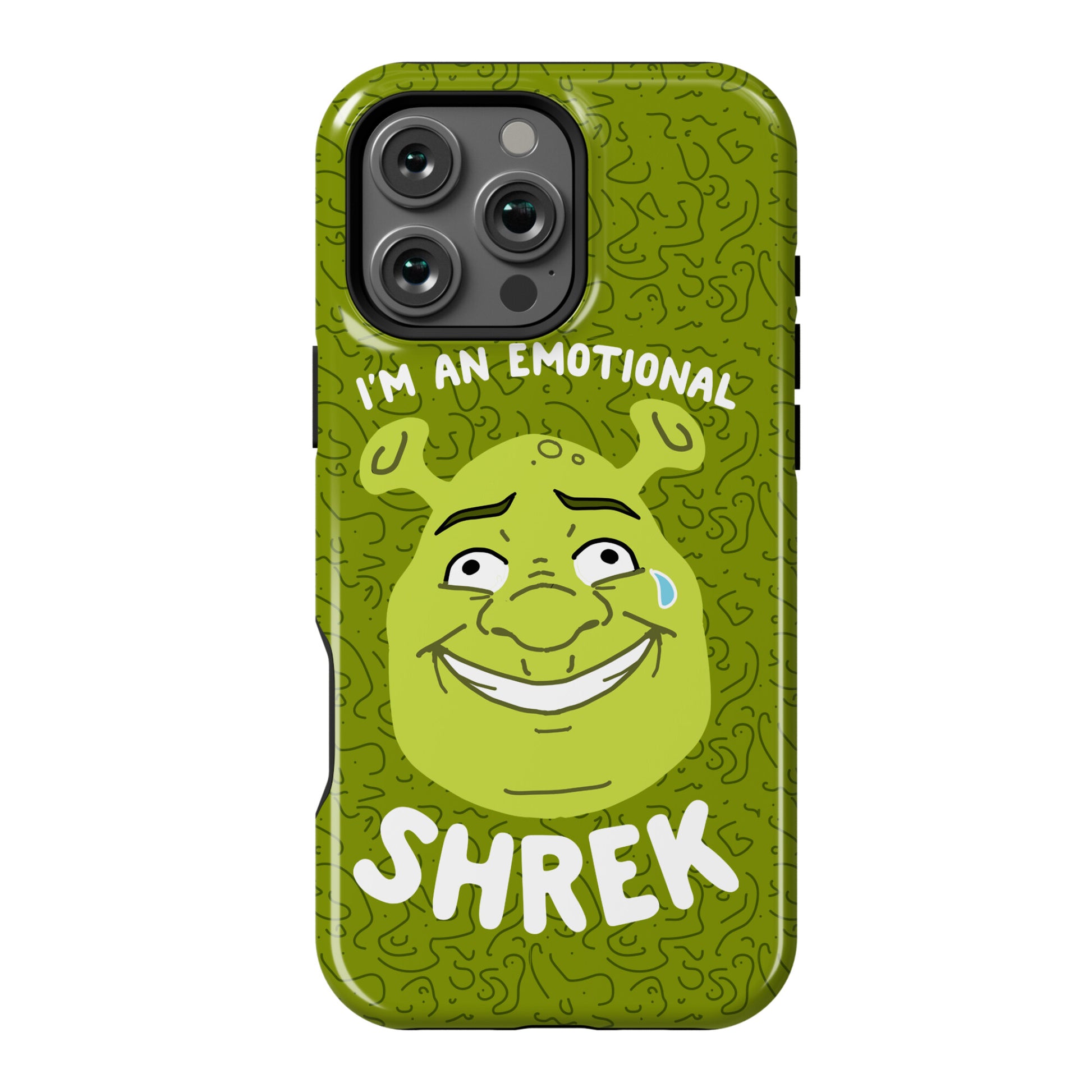 I'm an Emotional Shrek Phone Case