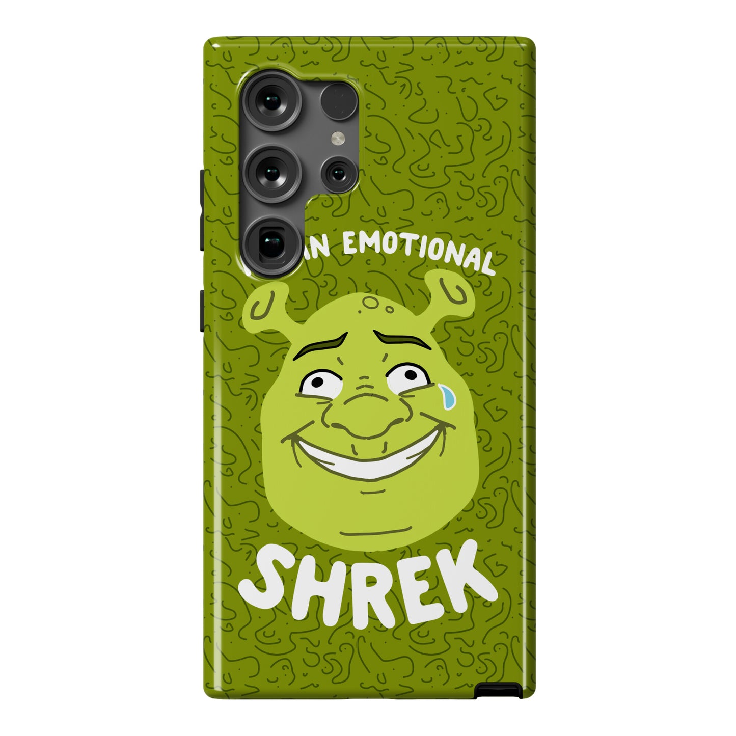 I'm an Emotional Shrek Phone Case