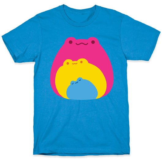 Frogs In Frogs In Frogs Pansexual Pride T-Shirt