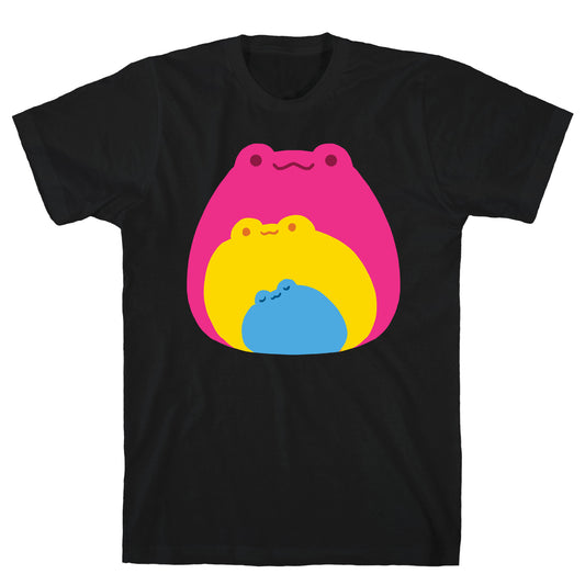 Frogs In Frogs In Frogs Pansexual Pride T-Shirt