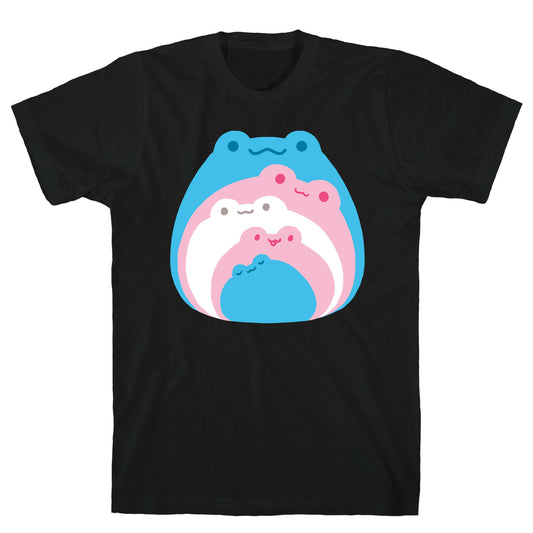 Frogs In Frogs In Frogs Trans Pride T-Shirt