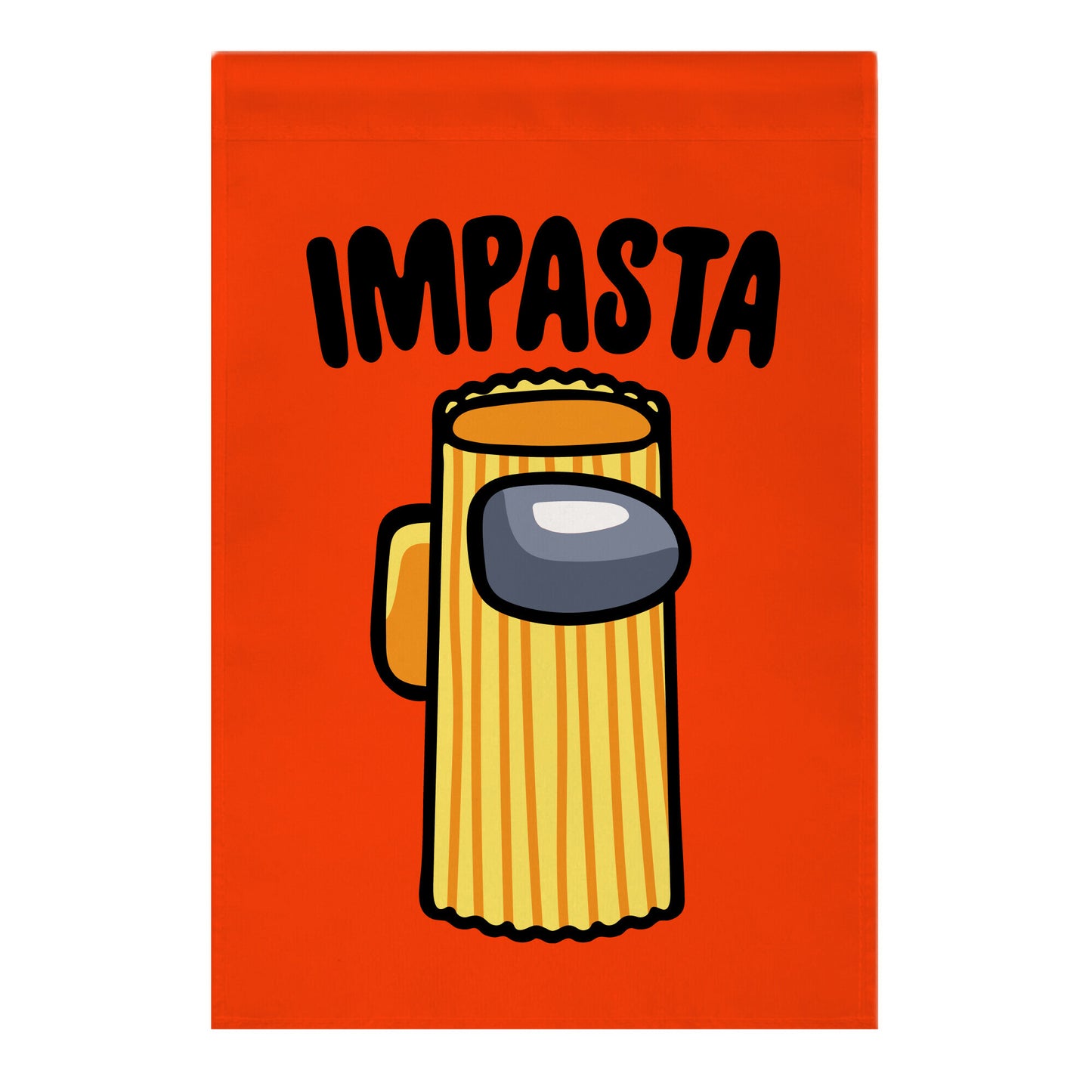 Impasta Parody Garden Flag