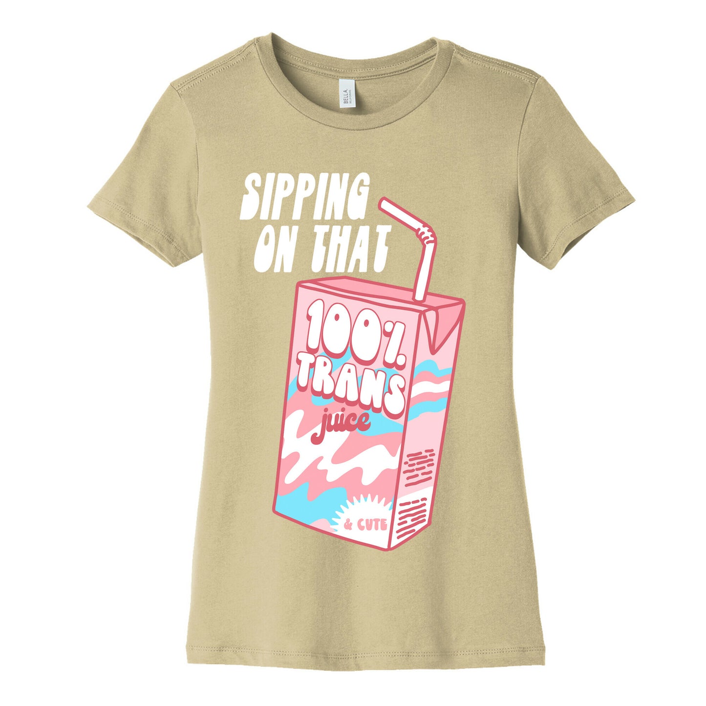 Trans Juice Juicebox Women's Cotton Tee