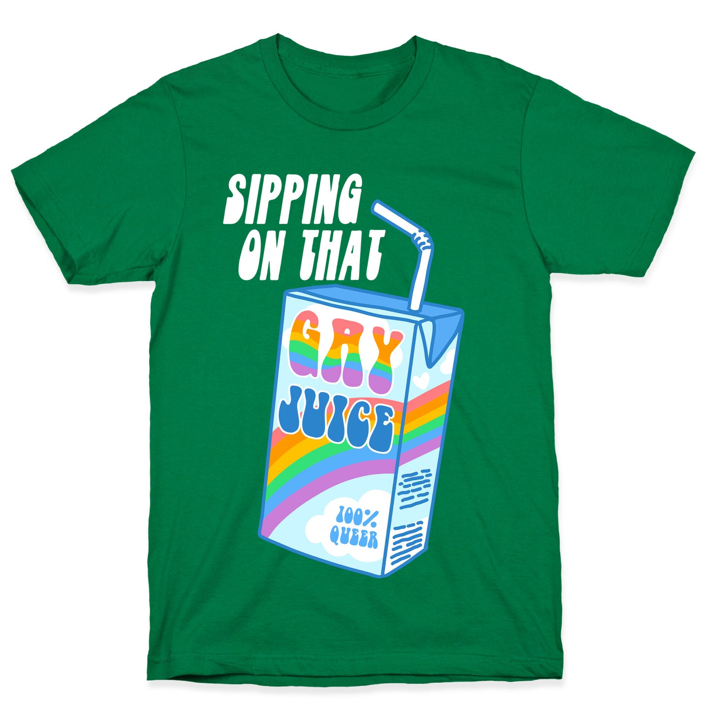 Gay Juice Juice Box T-Shirt