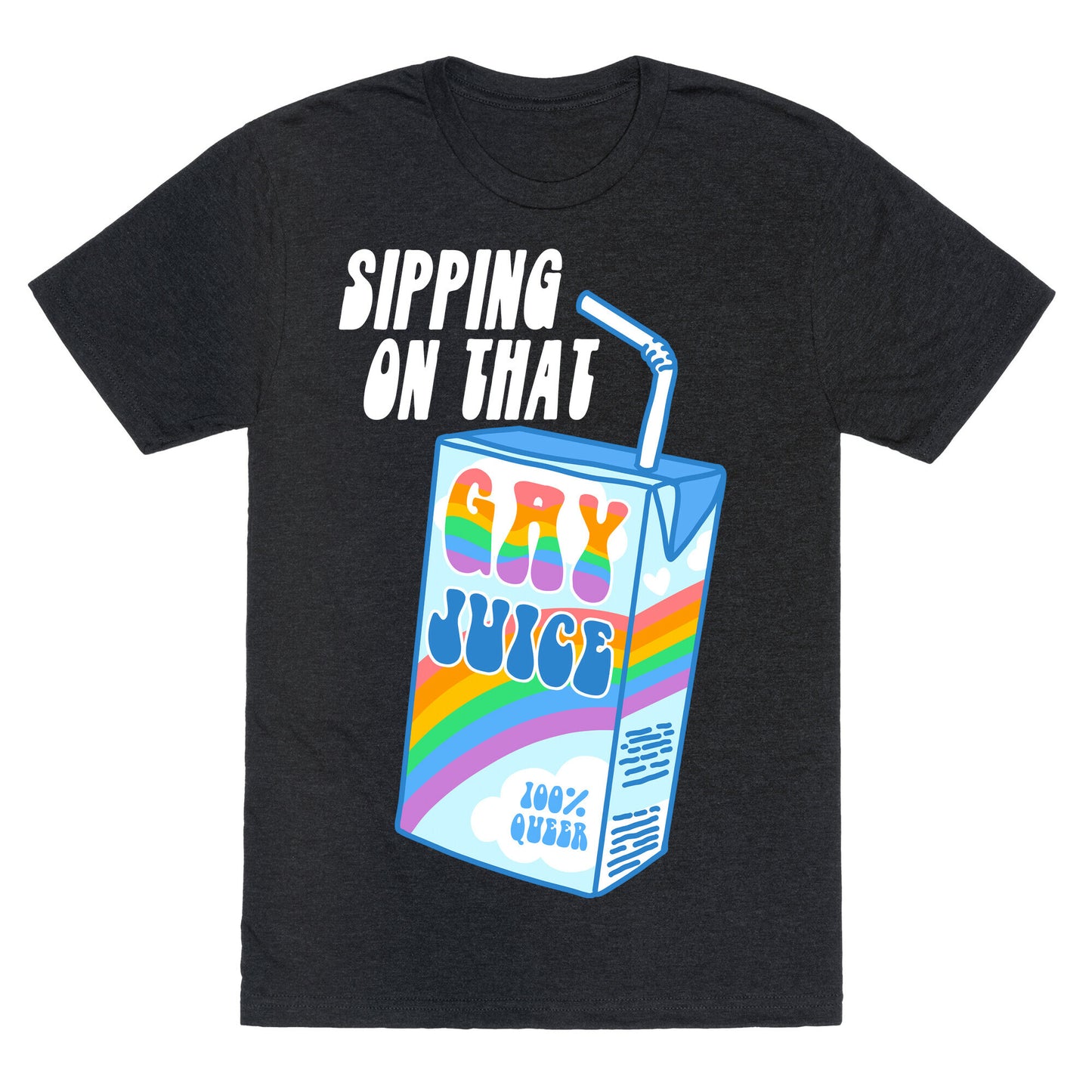 Gay Juice Juice Box Unisex Triblend Tee