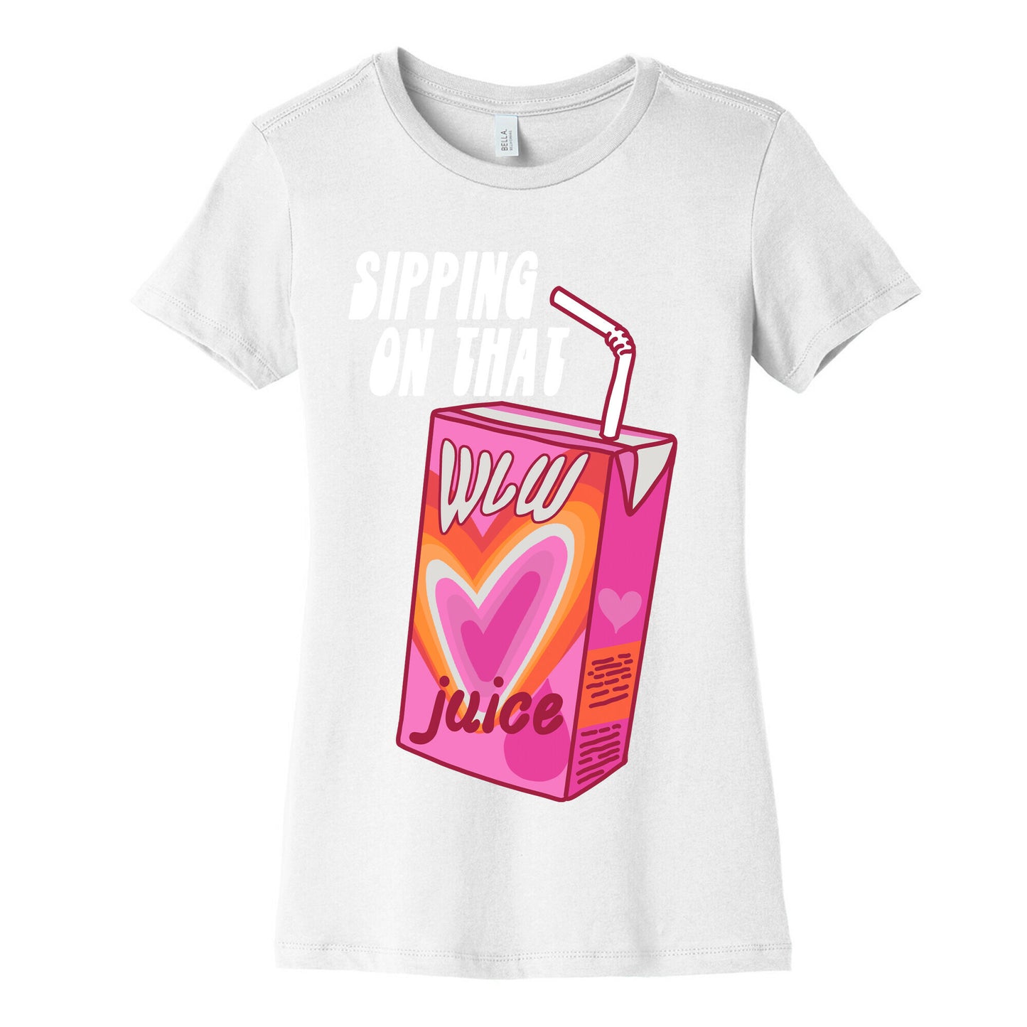 Lesbian Juice Juice Box Women's Cotton Tee