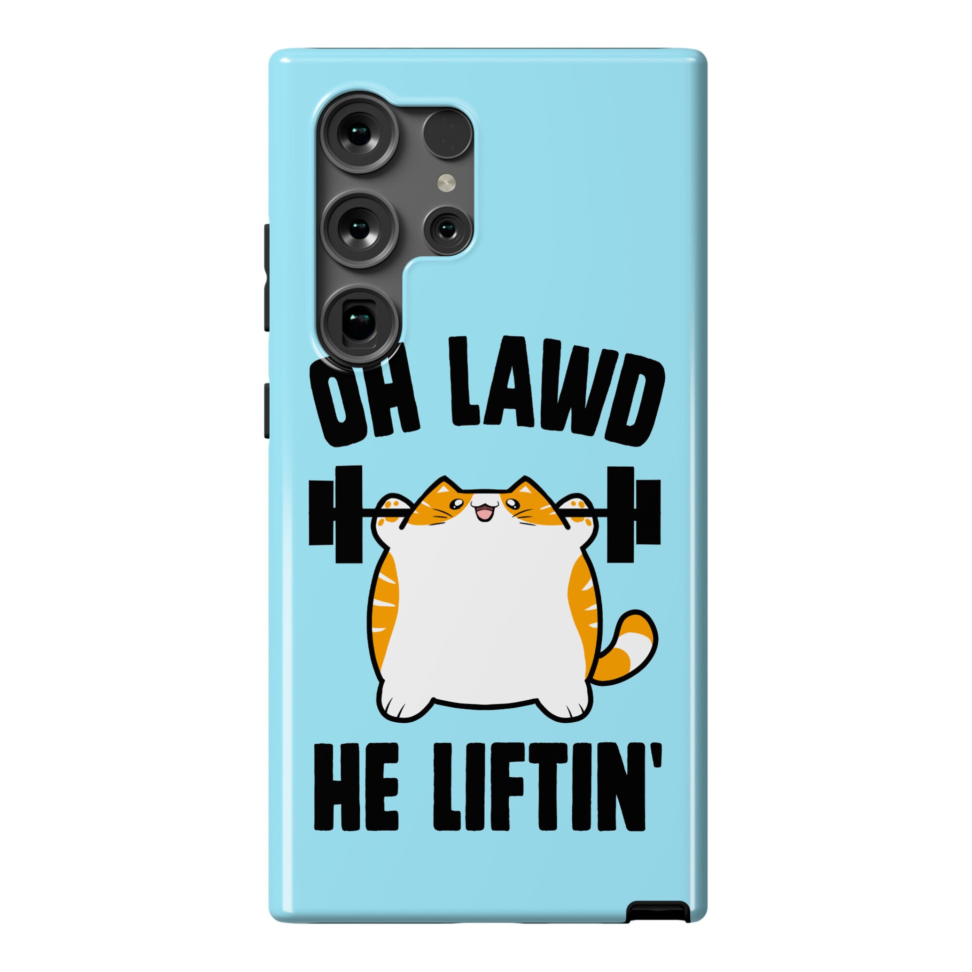 Oh Lawd He Liftin' Phone Case