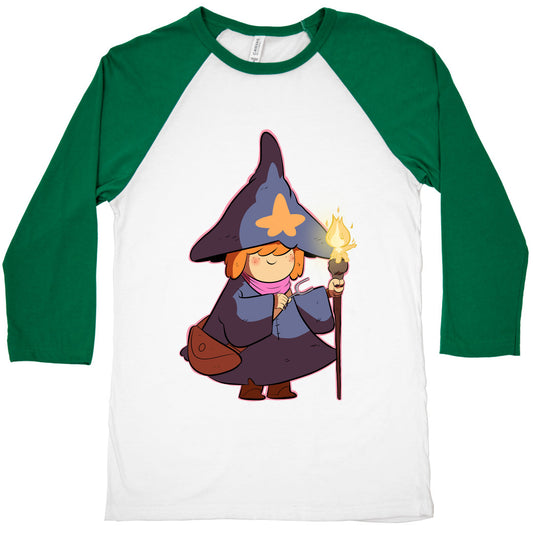 WIZARD GIRL Baseball Tee