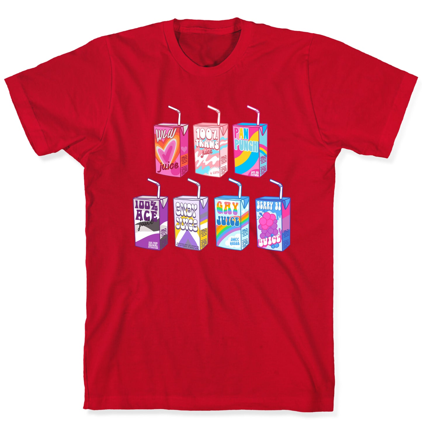 Pride Juice Boxes T-Shirt
