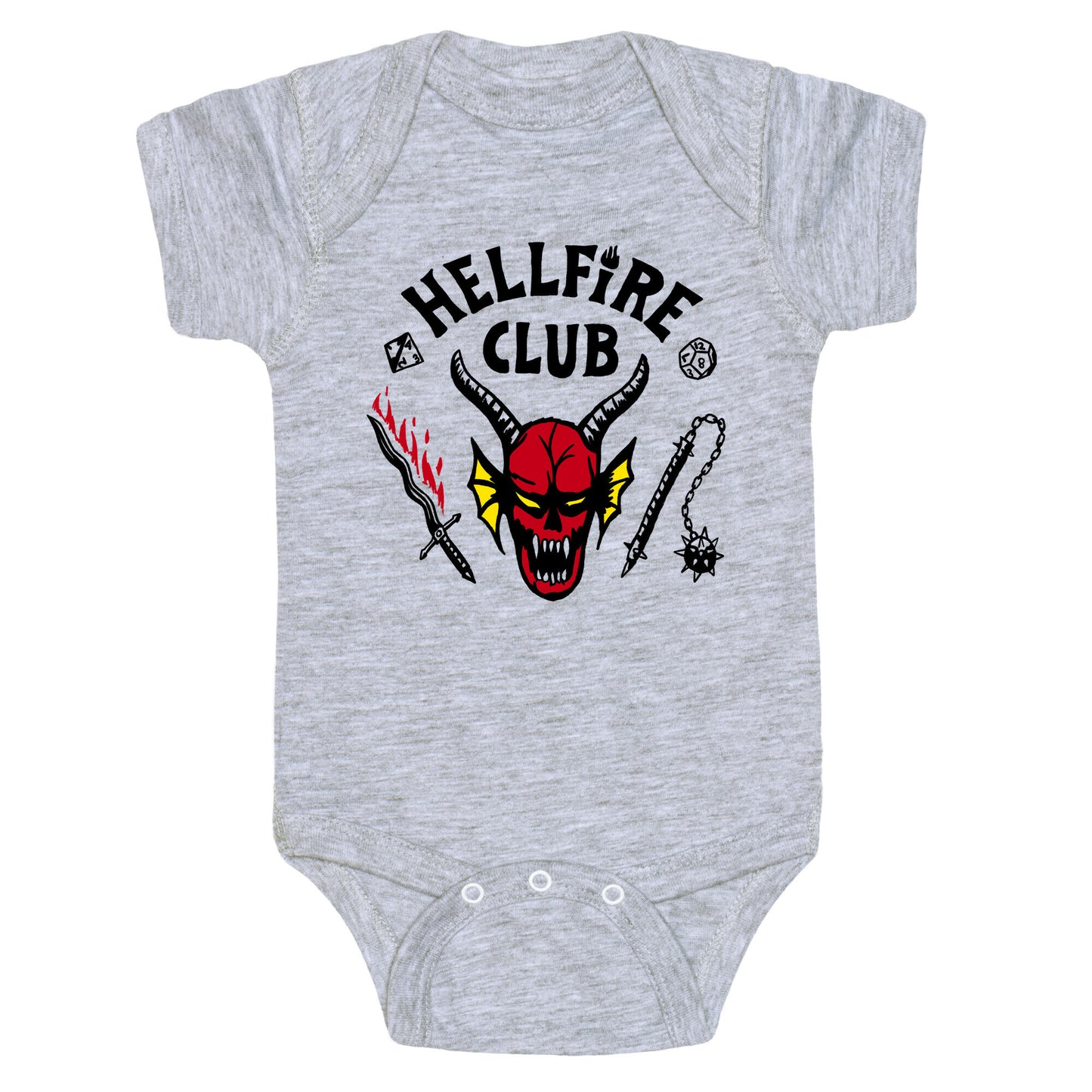 Hellfire D&D Club Baby One Piece