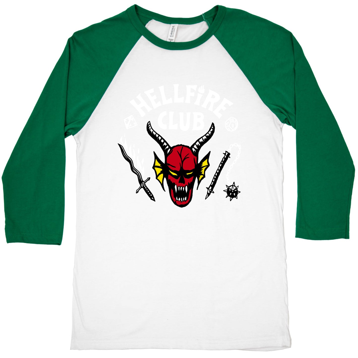 Hellfire D&D Club Baseball Tee