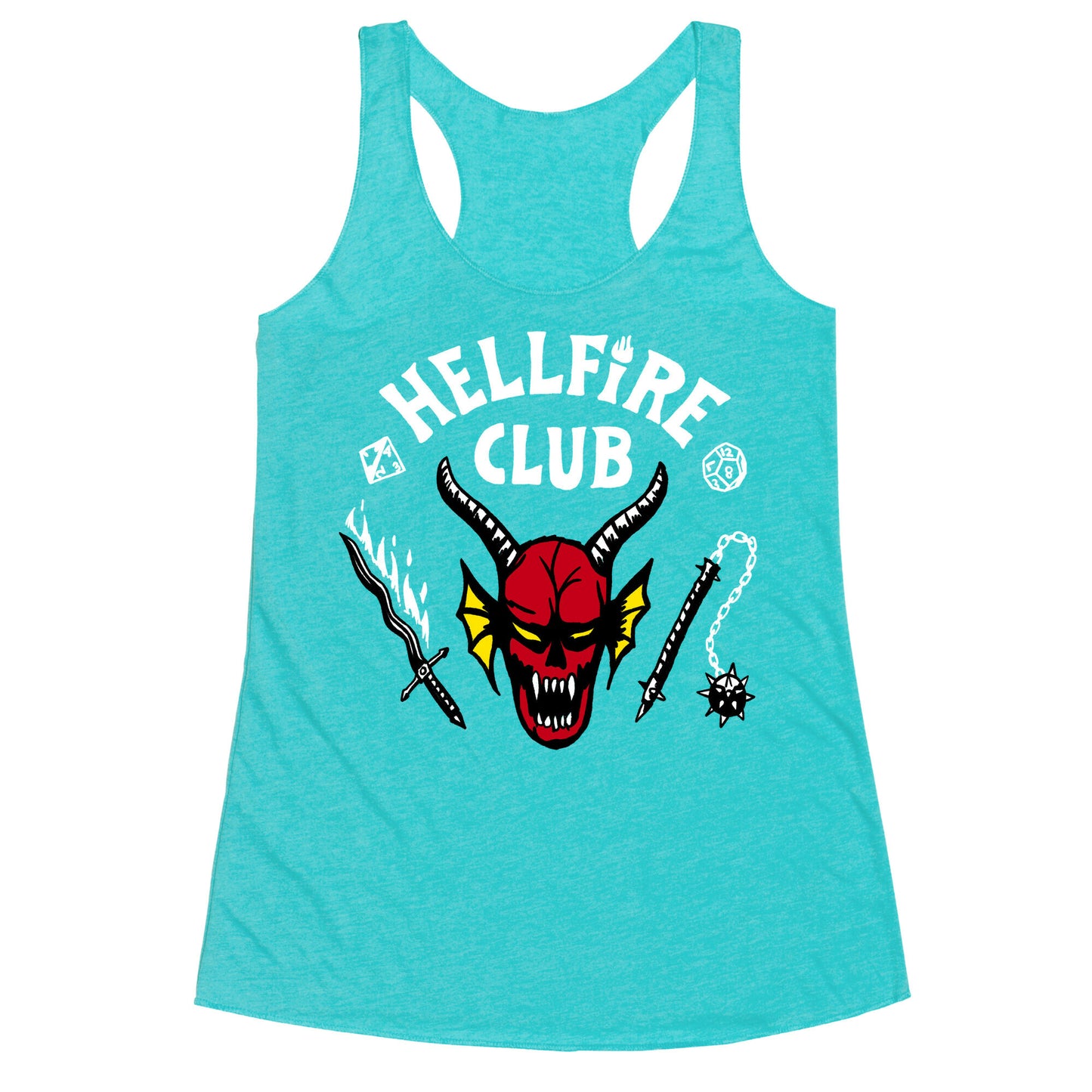 Hellfire D&D Club Racerback Tank