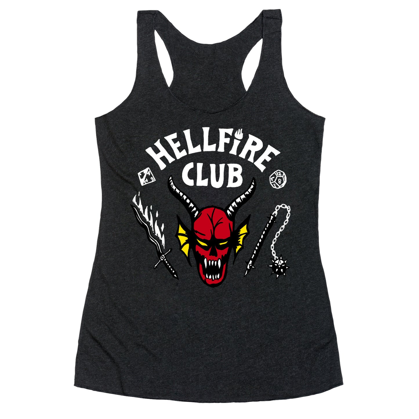 Hellfire D&D Club Racerback Tank