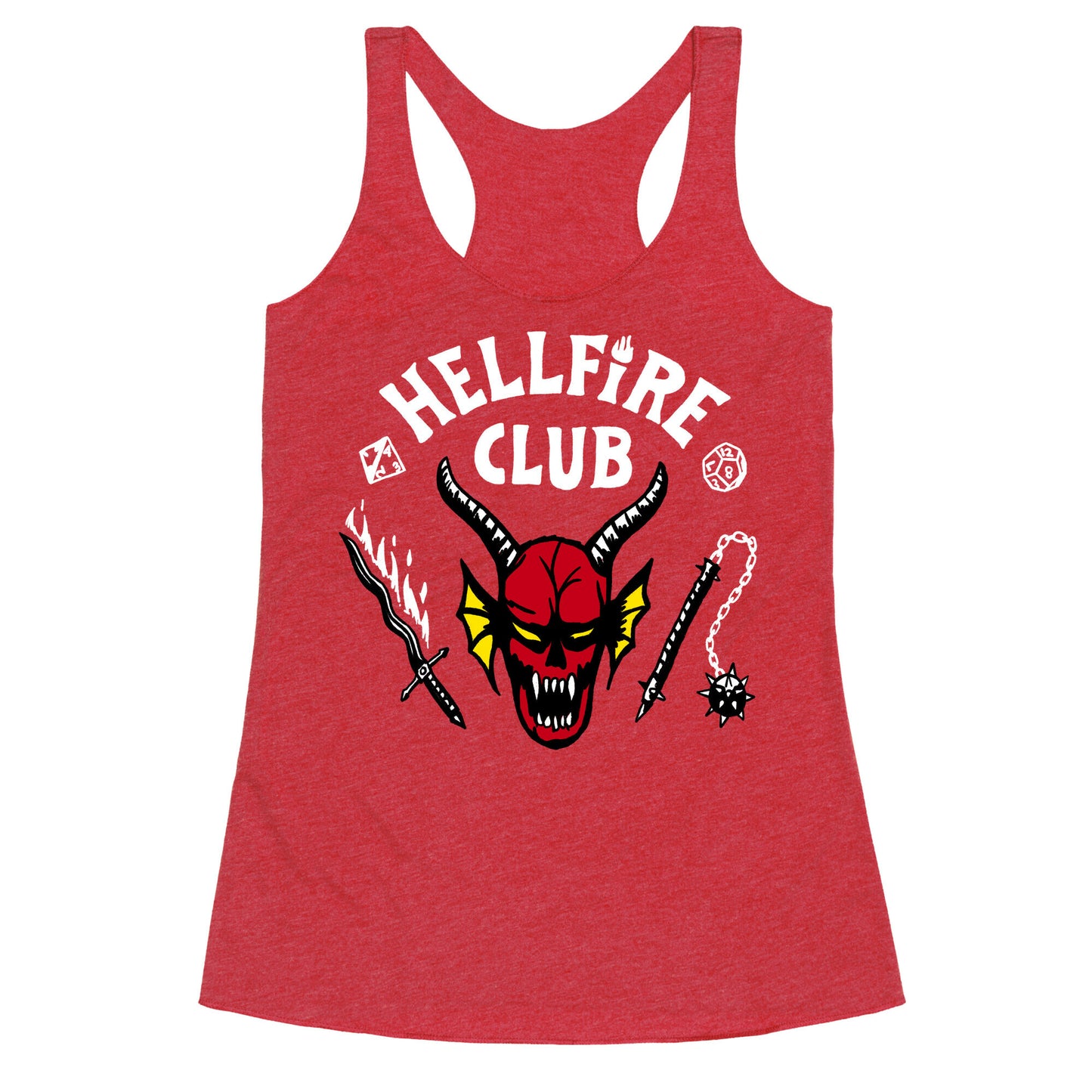 Hellfire D&D Club Racerback Tank