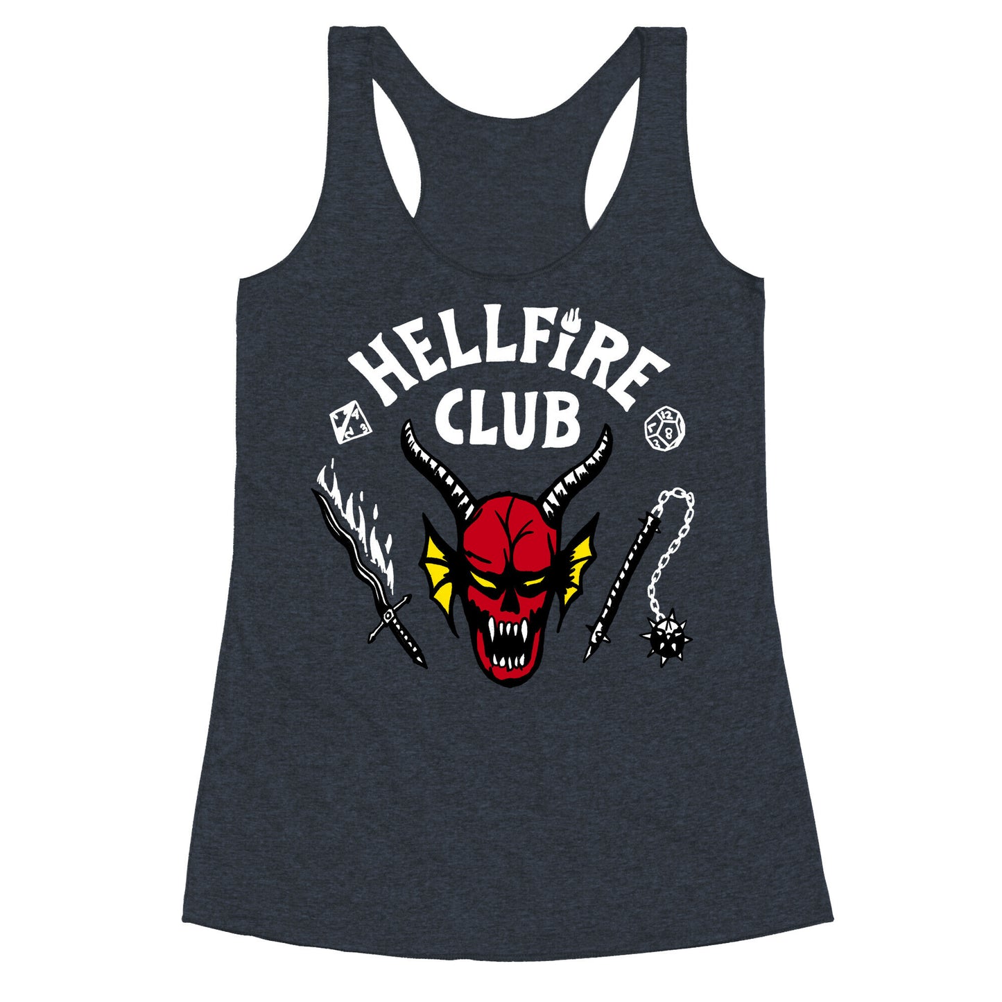 Hellfire D&D Club Racerback Tank