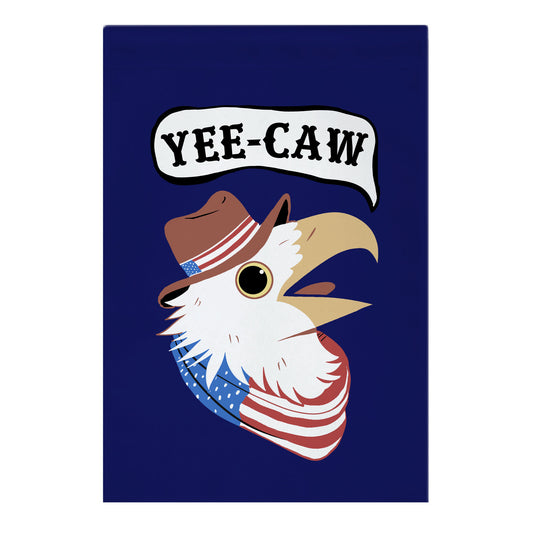 YEE-CAW American Bald Eagle Garden Flag
