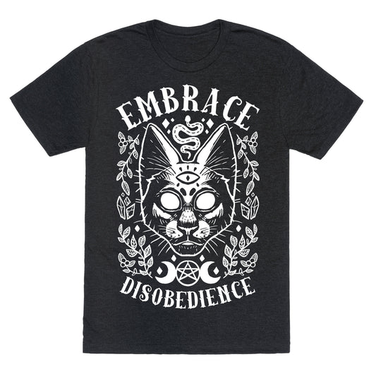 Embrace Disobedience Unisex Triblend Tee