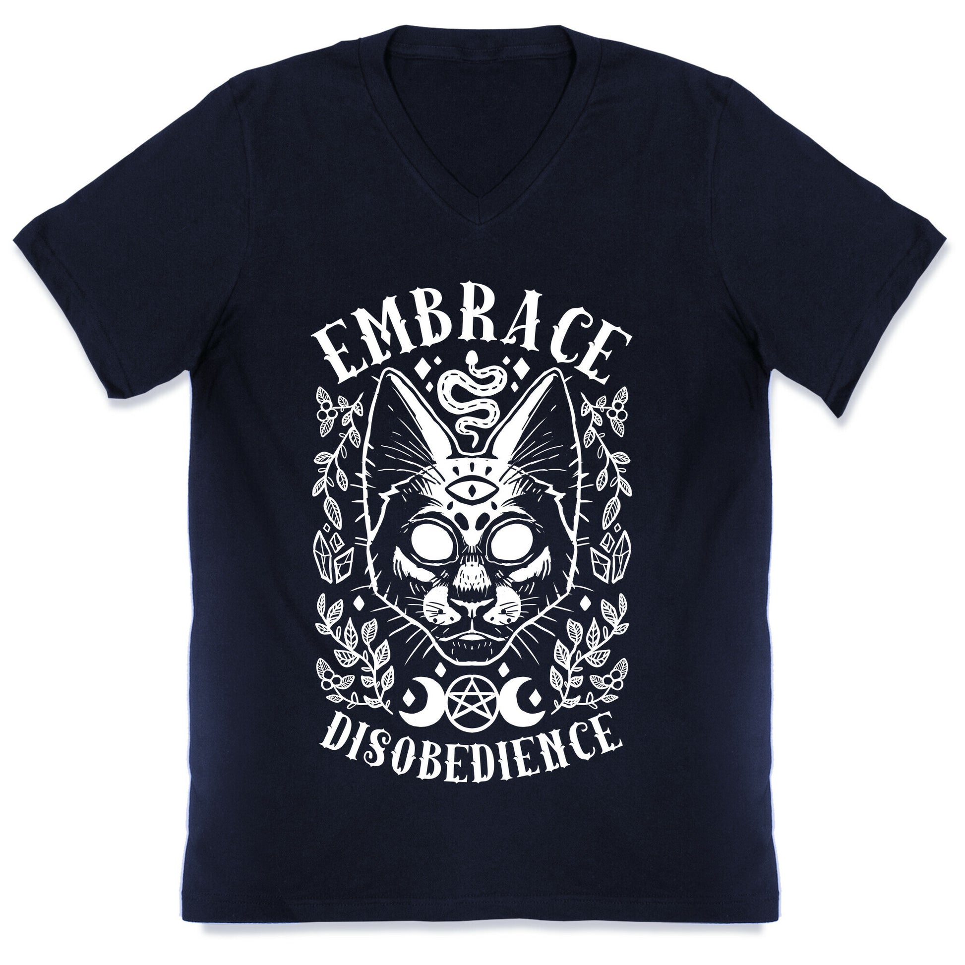 Embrace Disobedience V-Neck