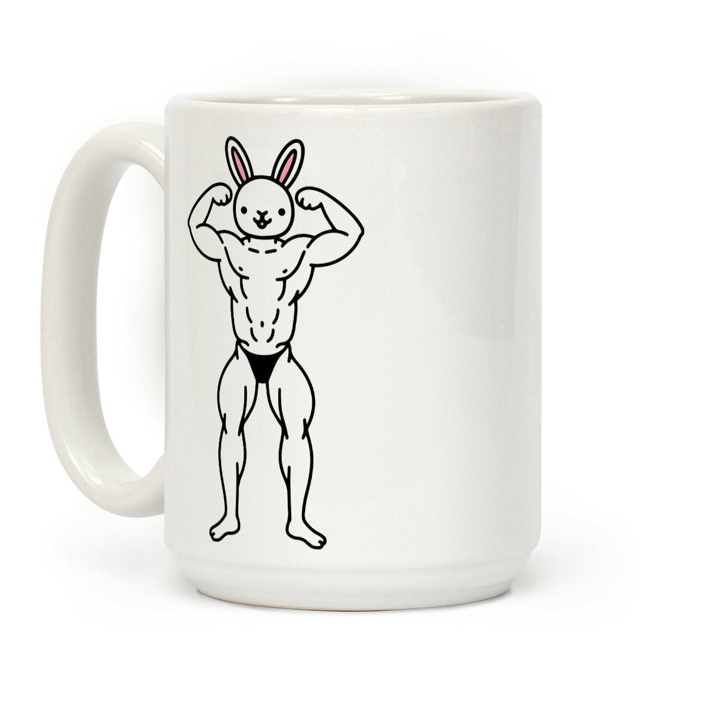 Buff Bunny Coffee Mug