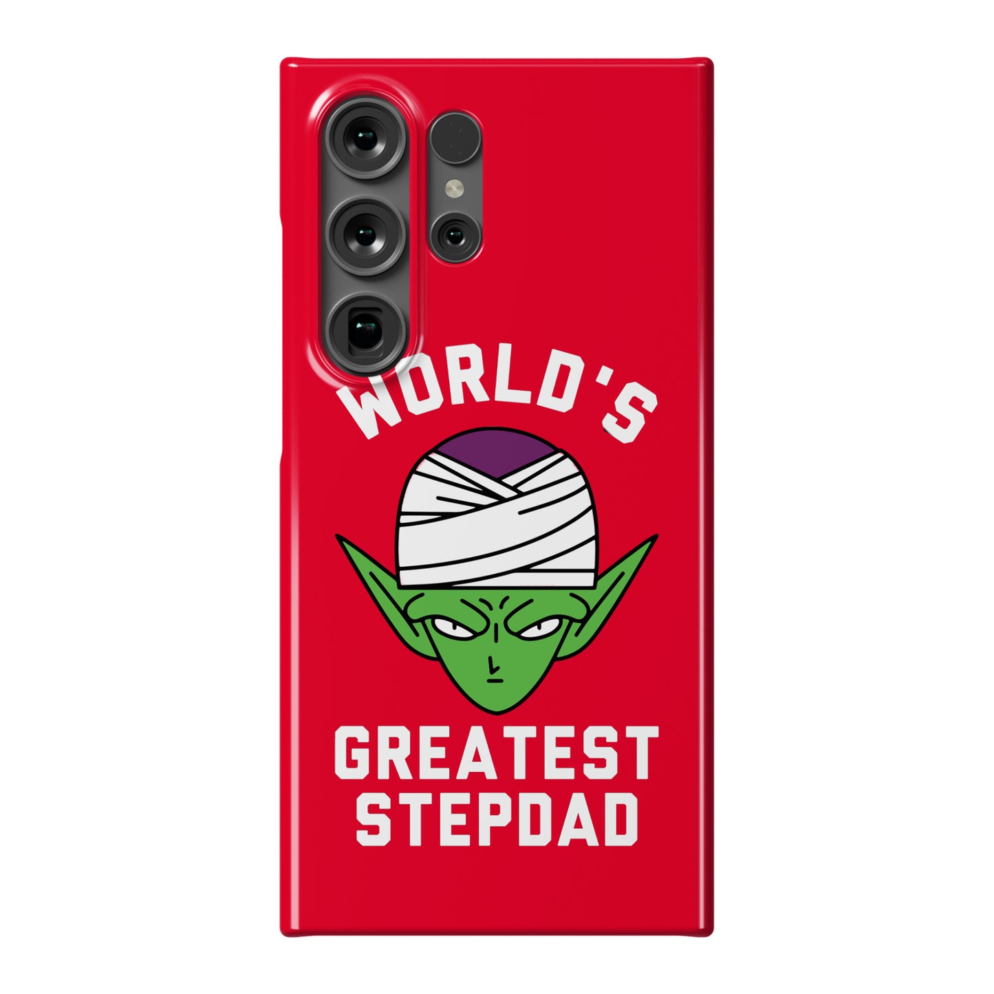 World's Greatest Stepdad Piccolo Parody Phone Case