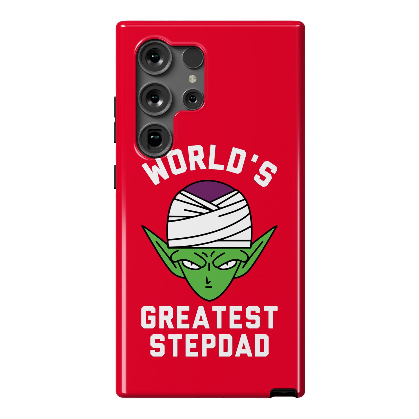 World's Greatest Stepdad Piccolo Parody Phone Case