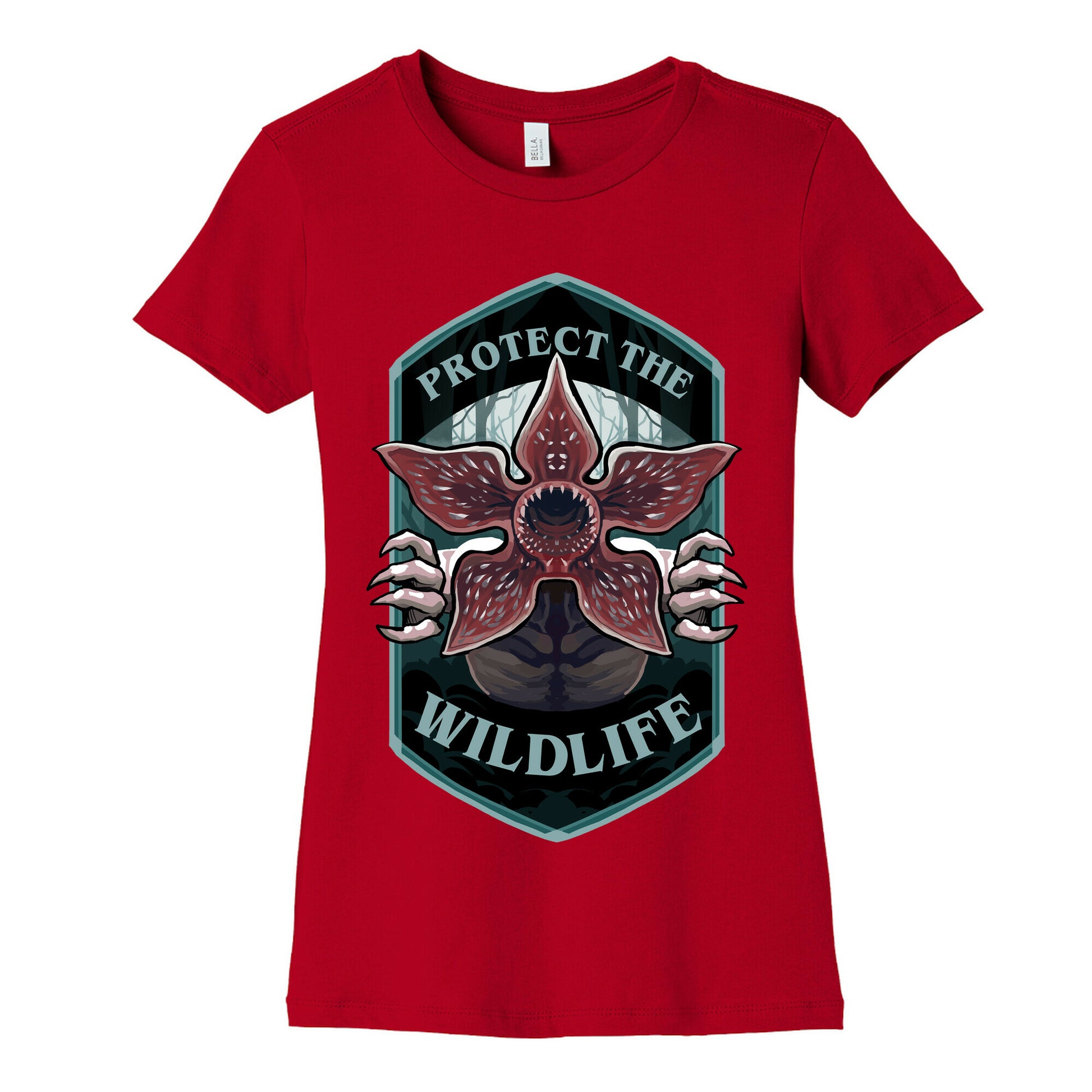 Protect The Wildlife Demogorgon Women's Cotton Tee
