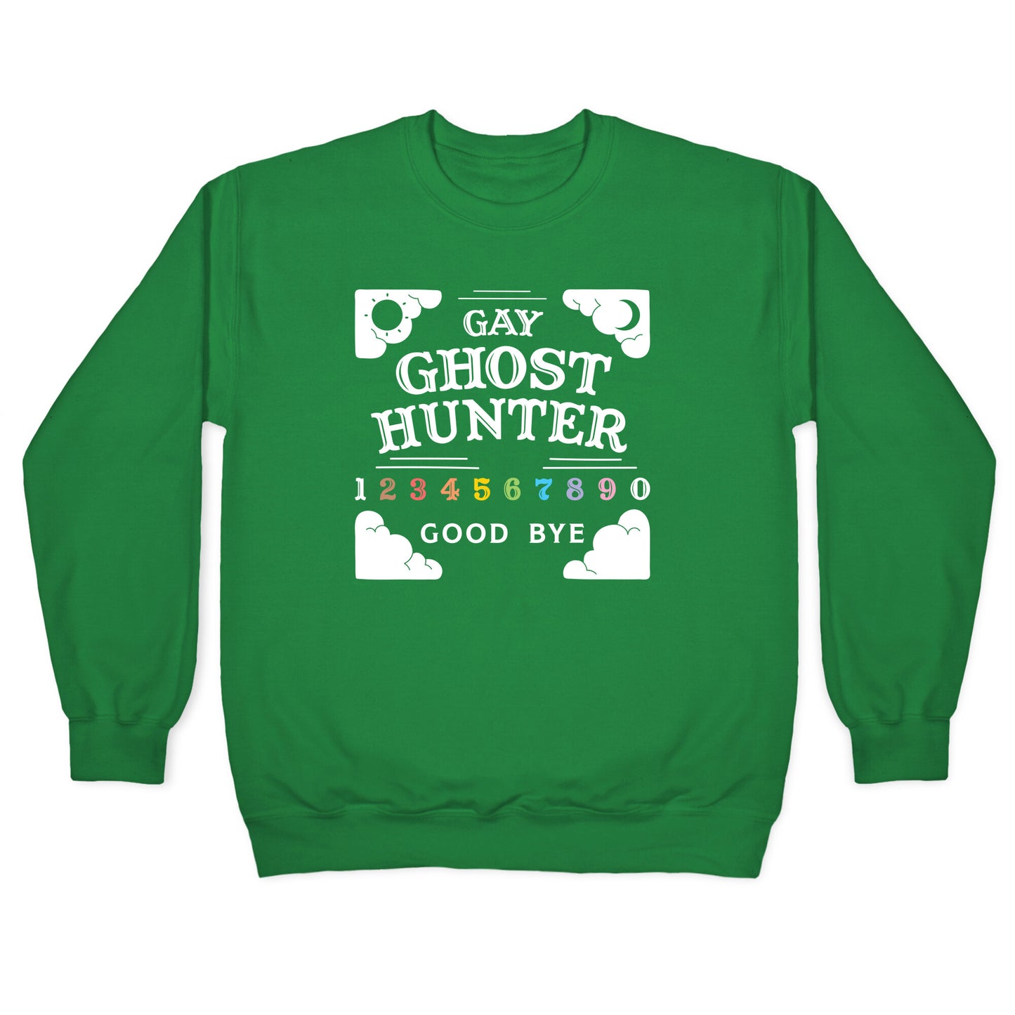 Gay Ghost Hunter Crewneck Sweatshirt
