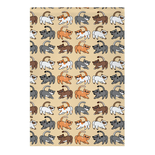 Cats With Buttcheeks Garden Flag