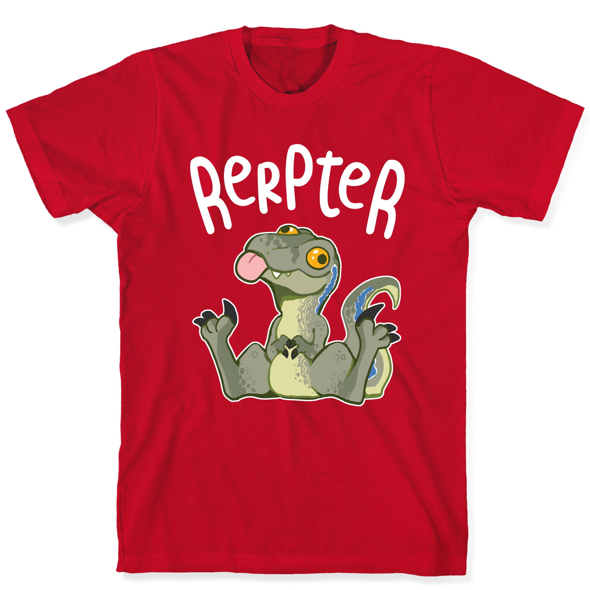 Derpy Raptor Rerpter T-Shirt