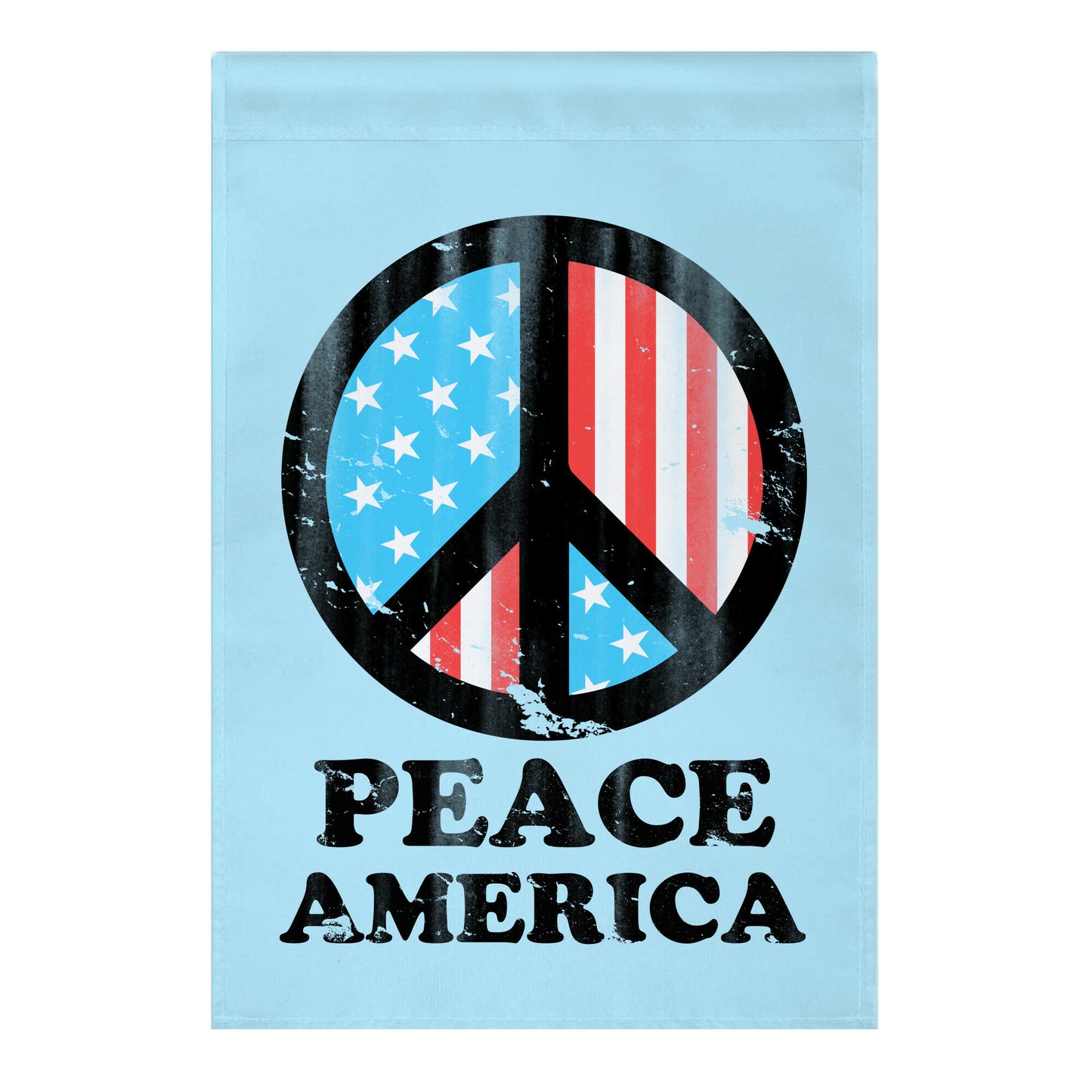 Peace America Garden Flag