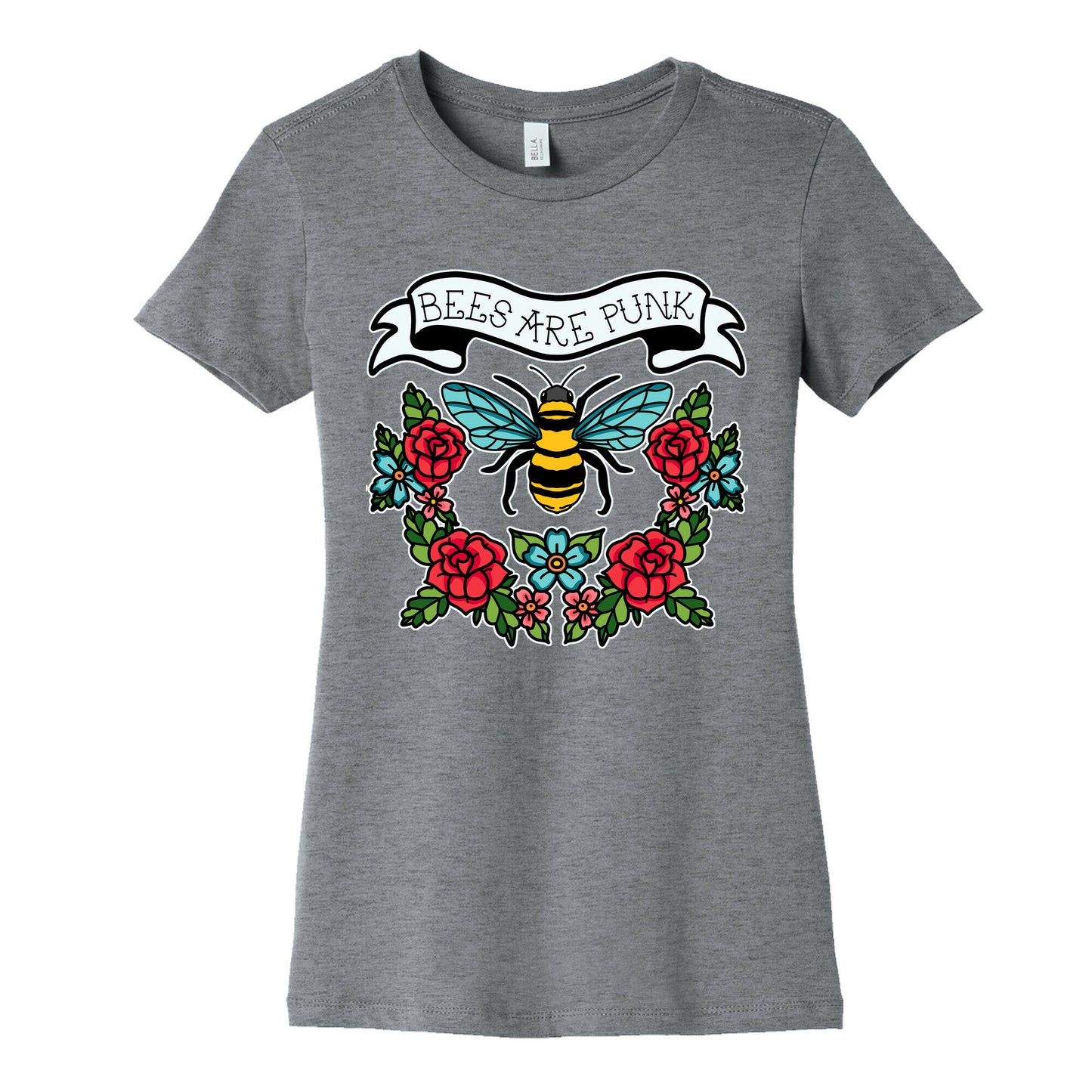 Bees Are Punk Women's Cotton Tee