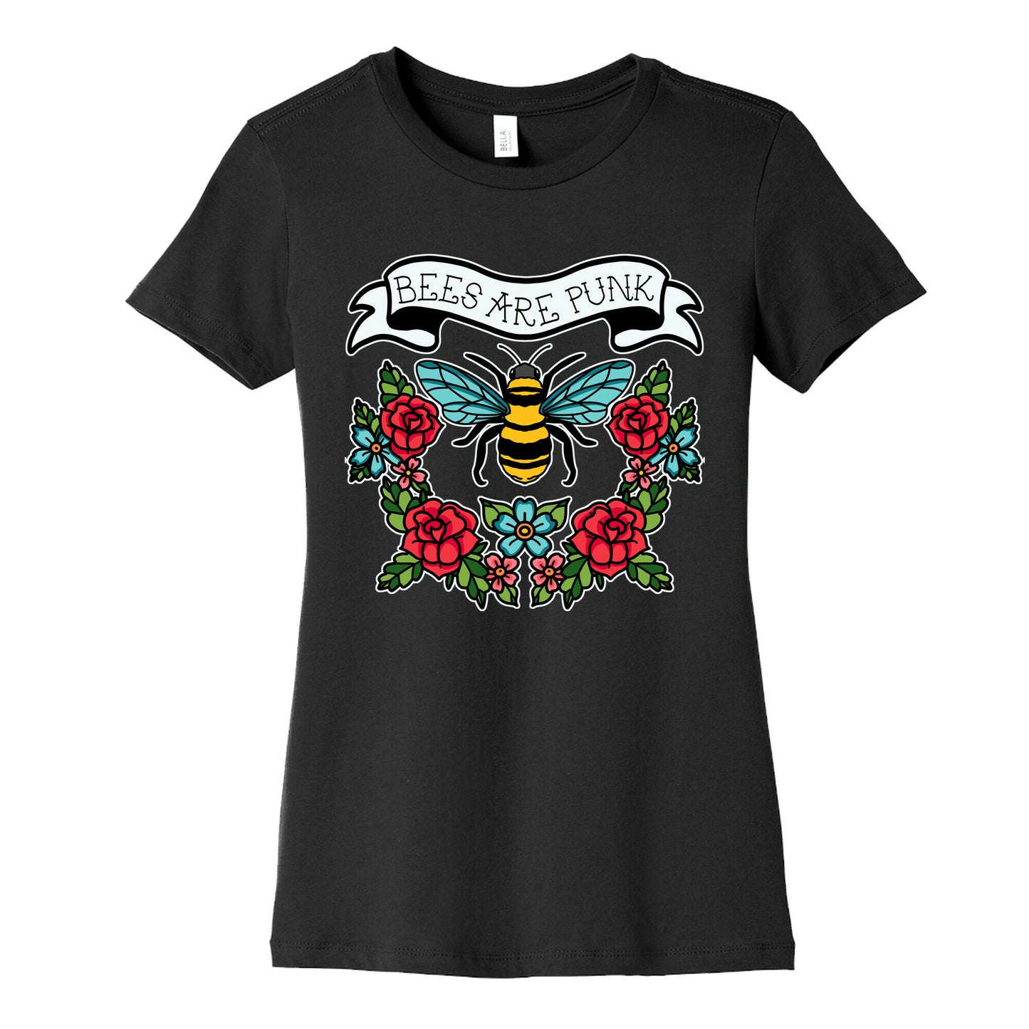 Bees Are Punk Women's Cotton Tee