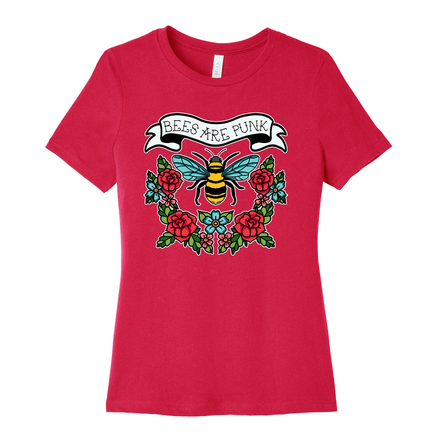 Bees Are Punk Women's Cotton Tee