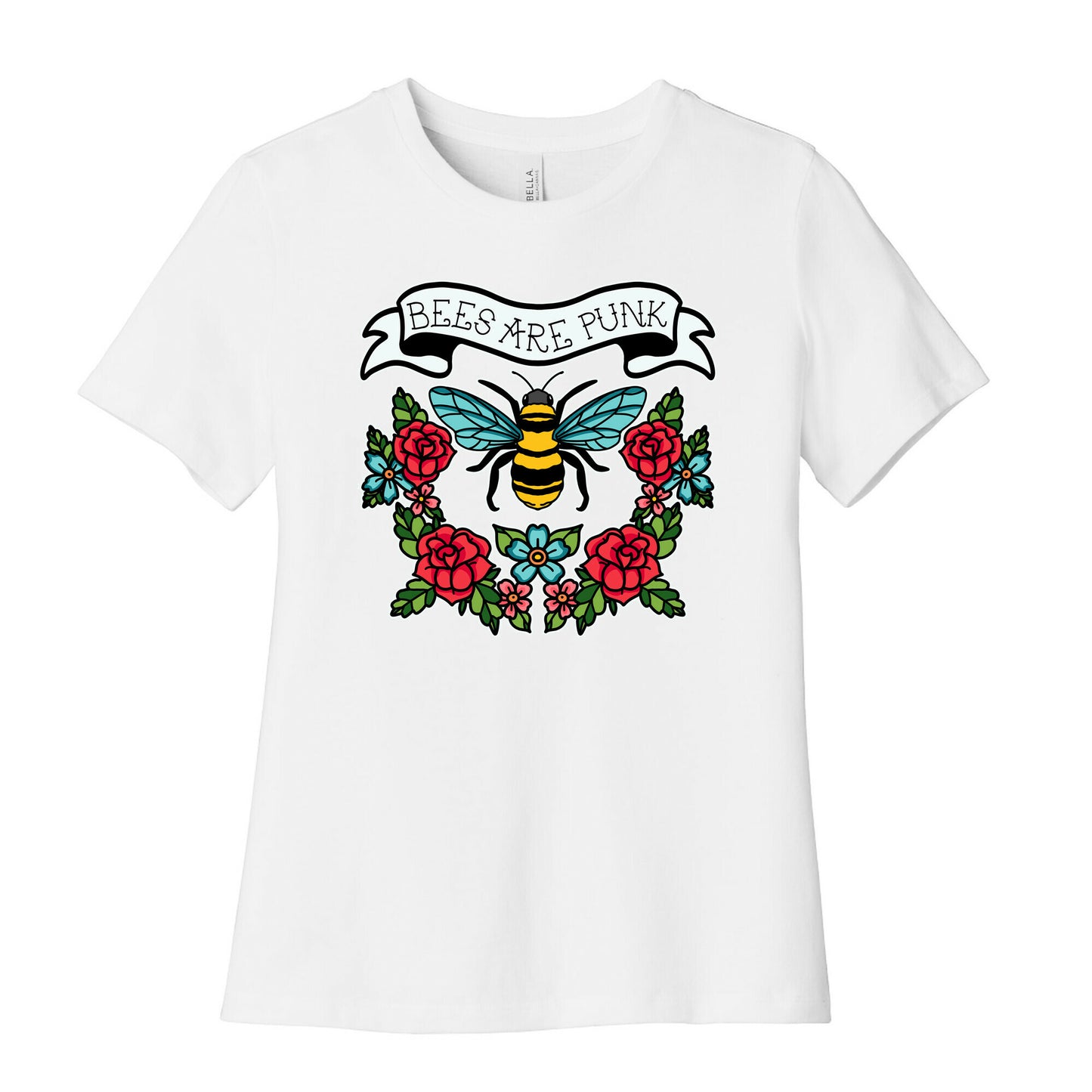 Bees Are Punk Women's Cotton Tee