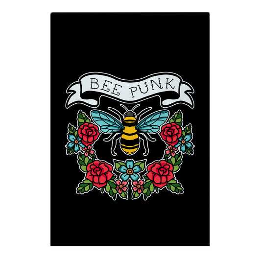 Bee Punk Garden Flag