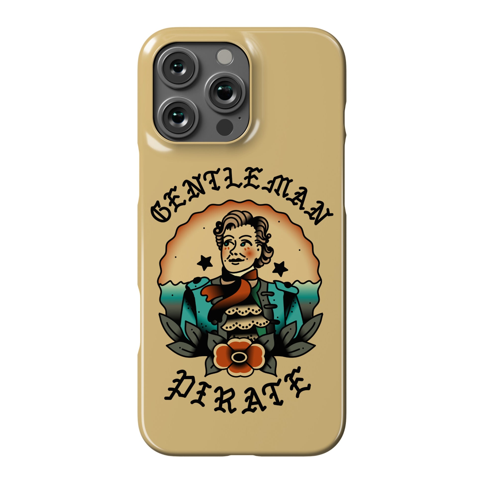 Gentleman Pirate Sailor Jerry Tattoo Phone Case