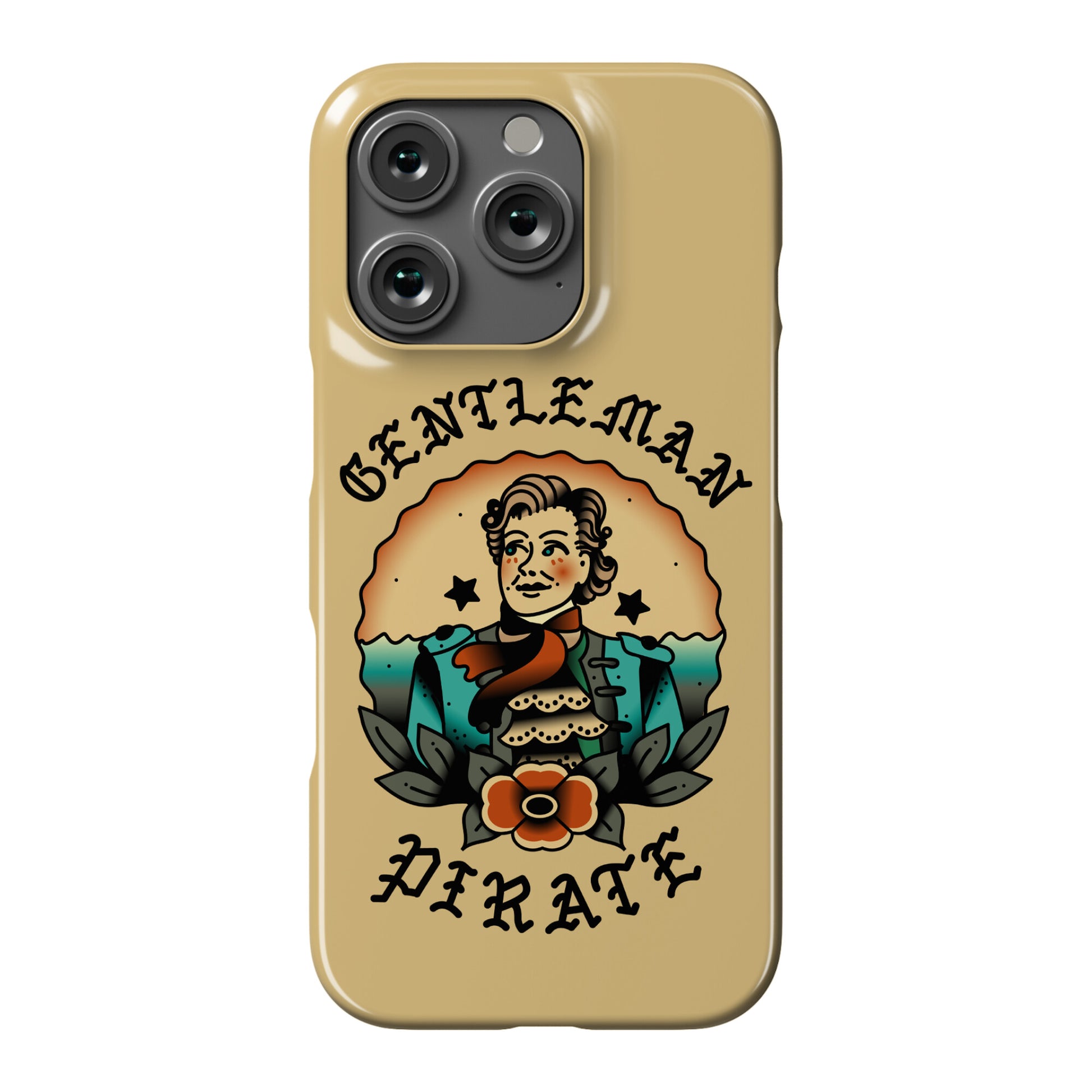 Gentleman Pirate Sailor Jerry Tattoo Phone Case