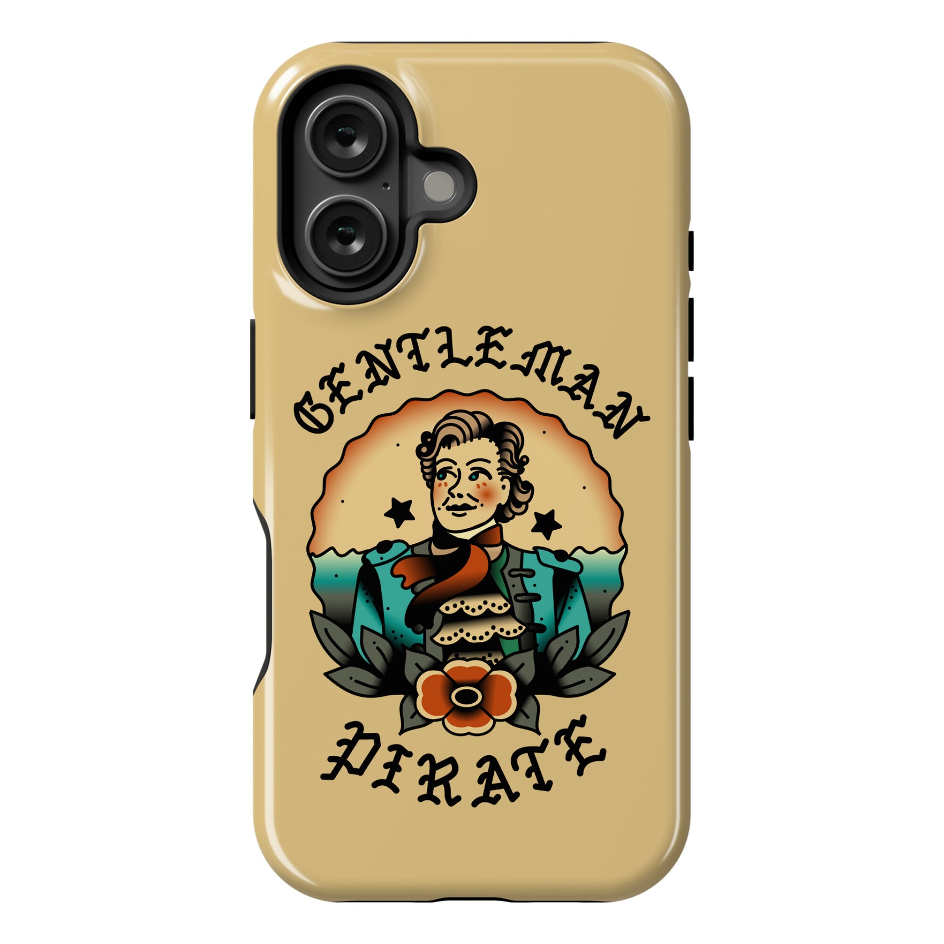 Gentleman Pirate Sailor Jerry Tattoo Phone Case
