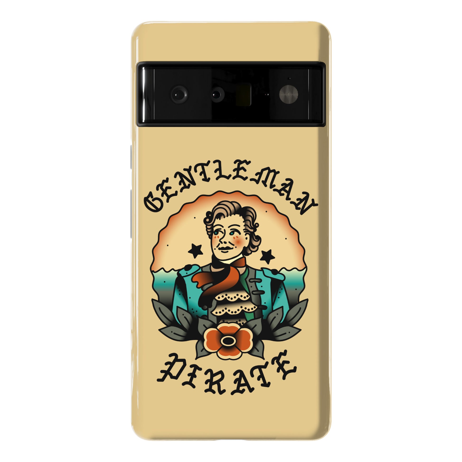 Gentleman Pirate Sailor Jerry Tattoo Phone Case