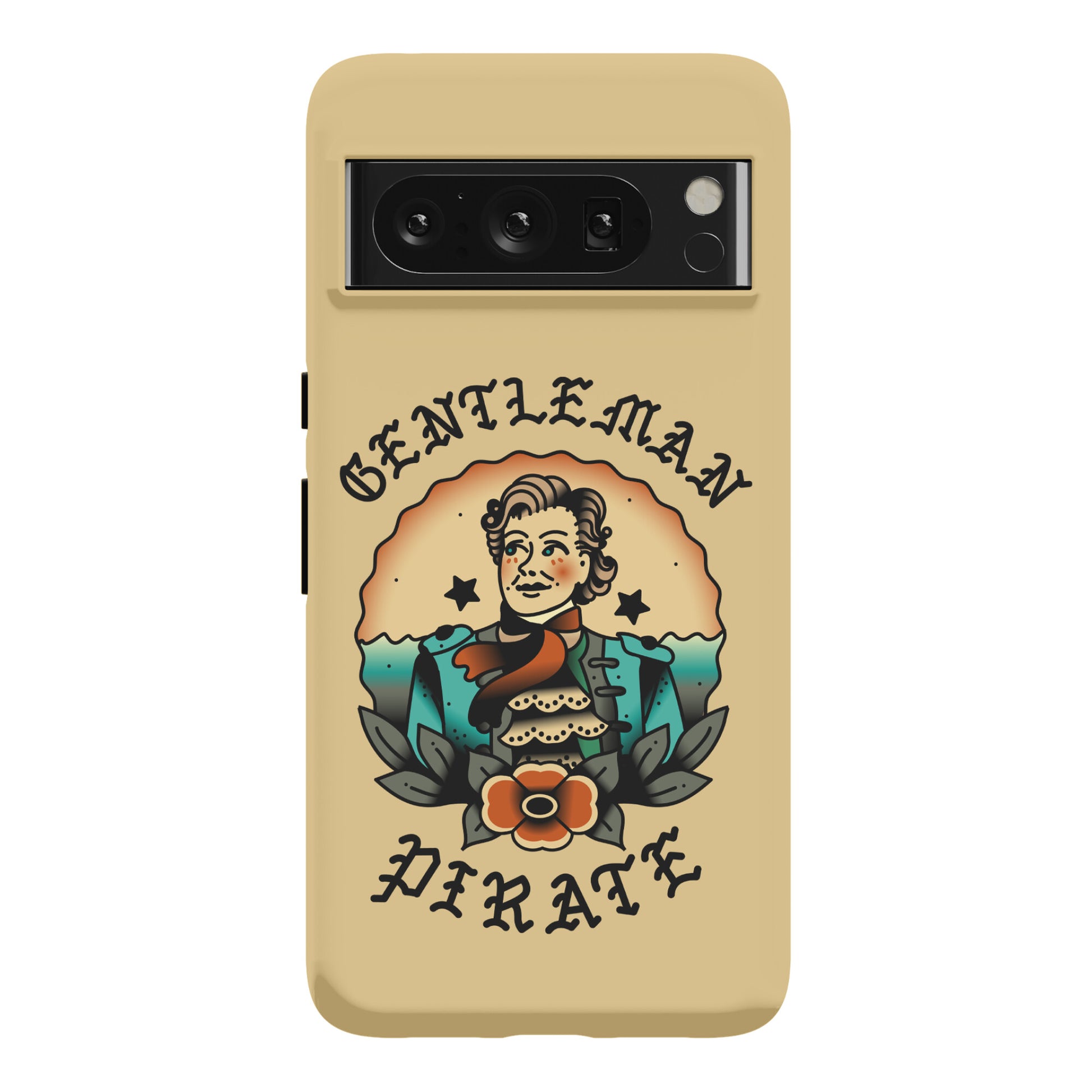 Gentleman Pirate Sailor Jerry Tattoo Phone Case